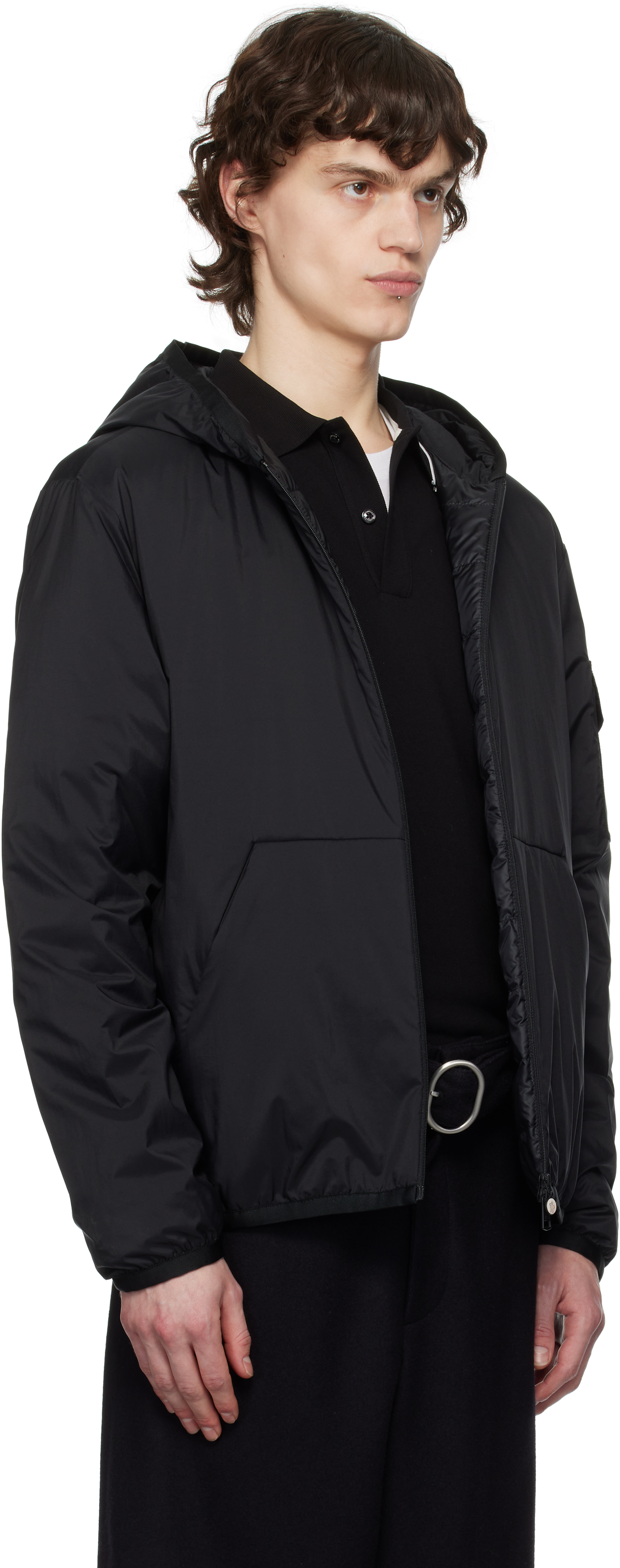 Moncler Black Archivo Monteynard Down Jacket In 999 - Black