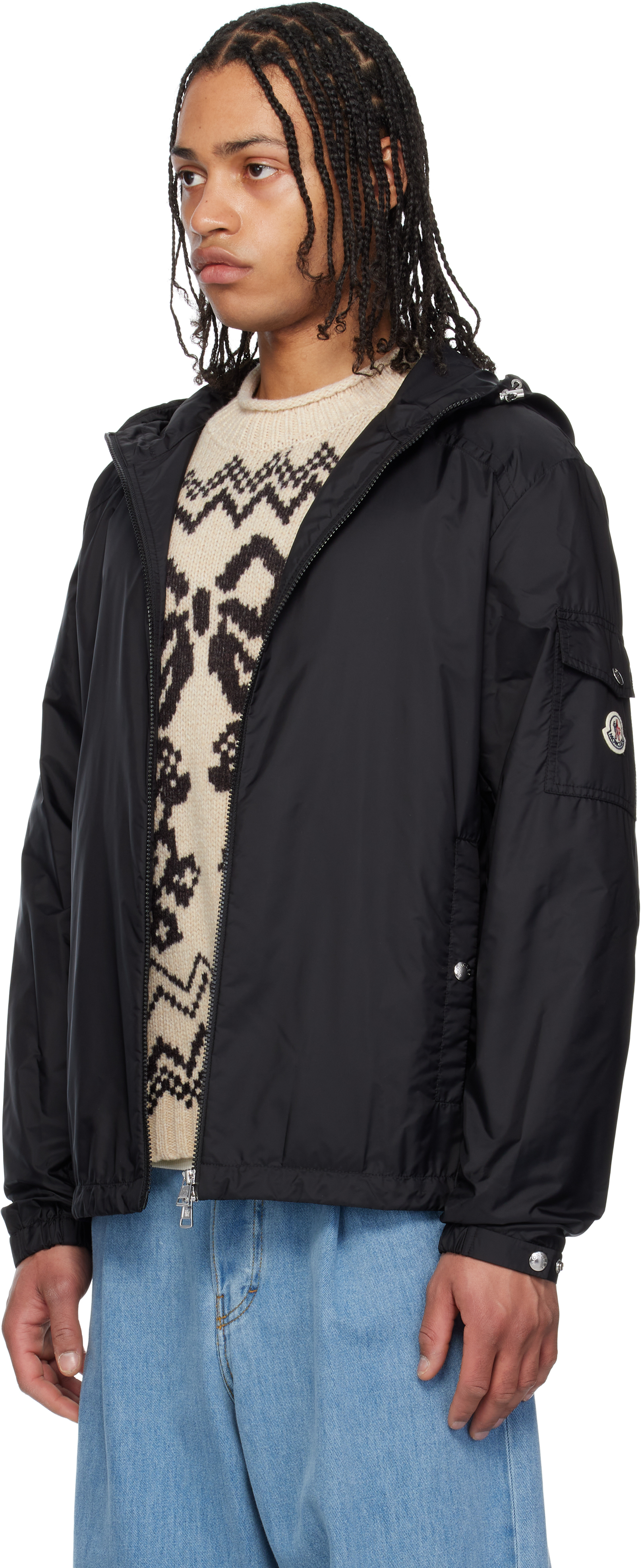 Moncler Black Etiache Jacket In U99