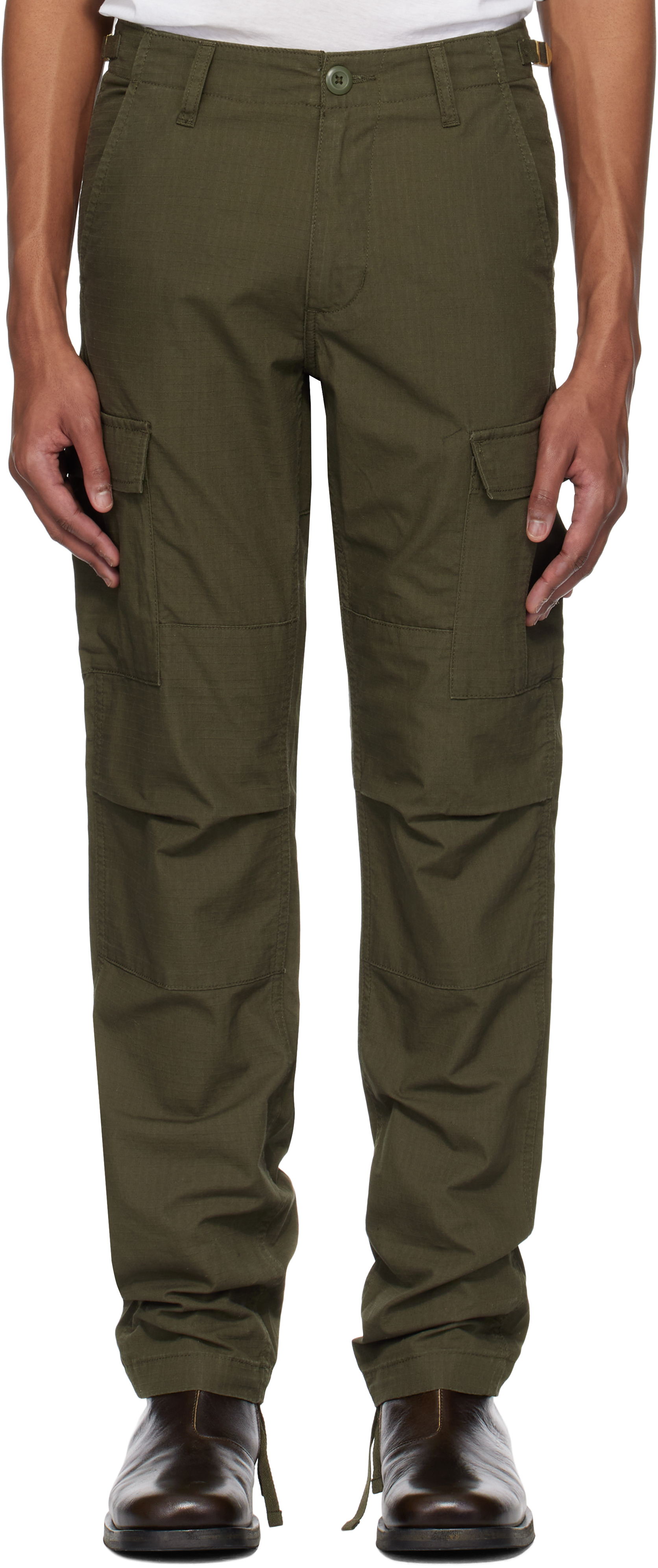 【関税込み】Carhartt Work In Progress カーキ Pierce ジーンズ Carhartt® Work In Progress Regular Cargo Pant For Men | J.Crew