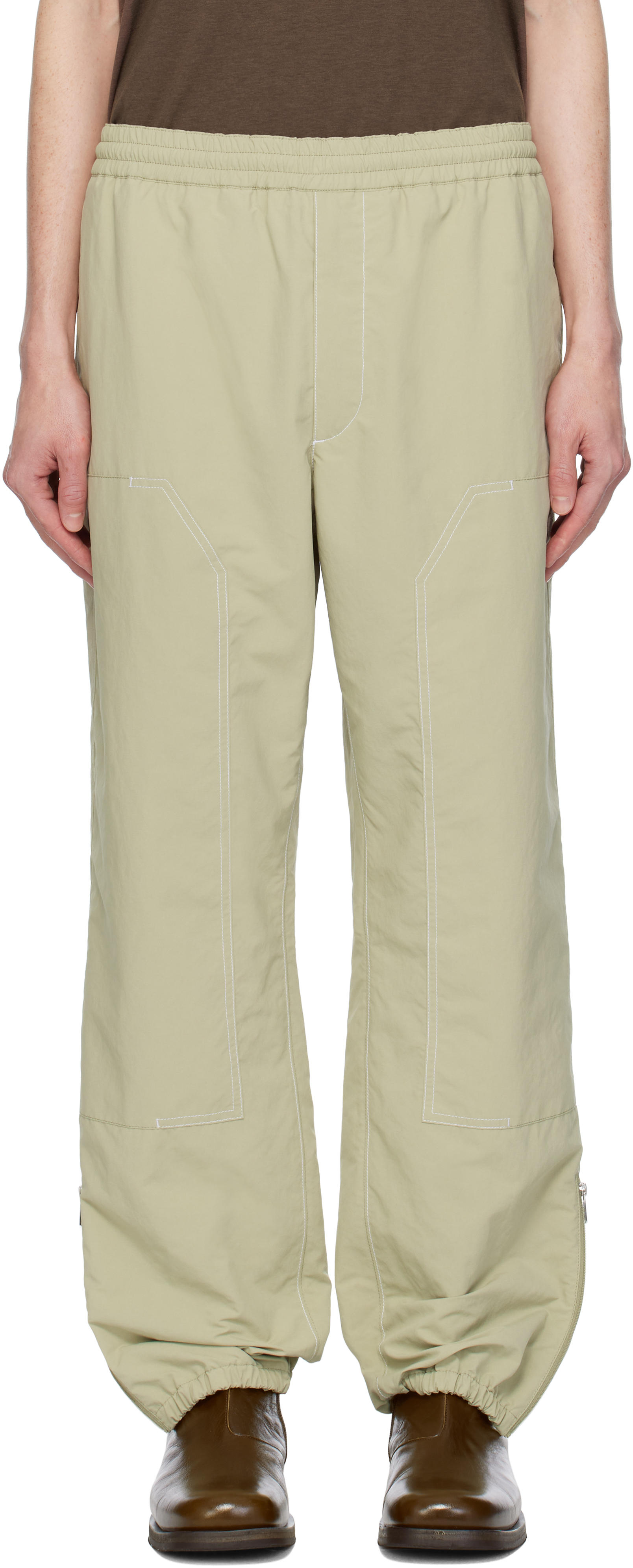 Khaki CP Archivio Creativo Trousers