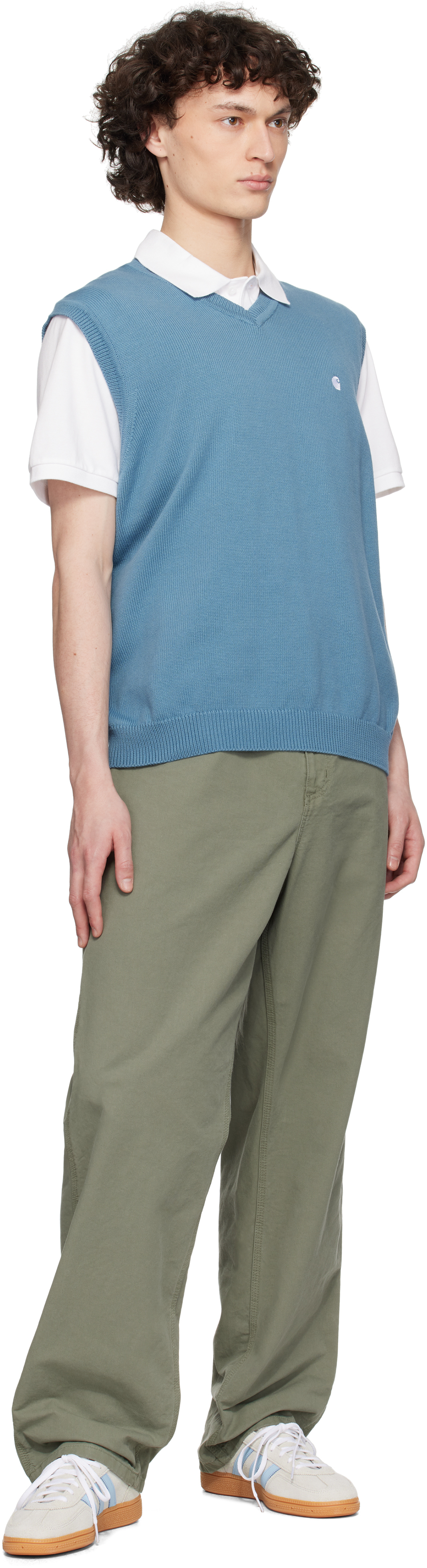 Carhartt Green Single Knee Trousers In 1yfgd Park
