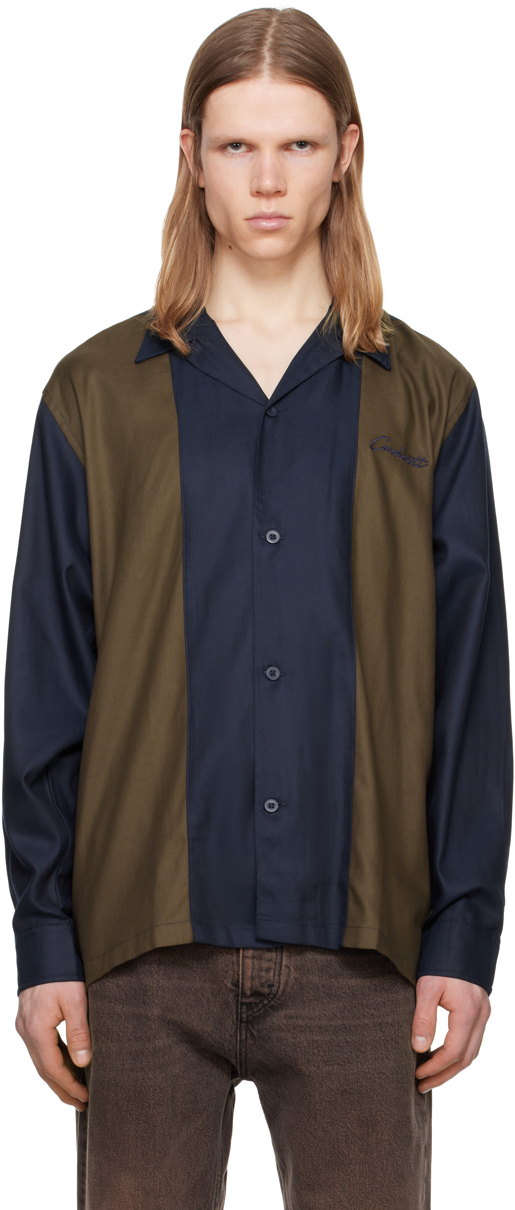 Black & Green Delaney Shirt