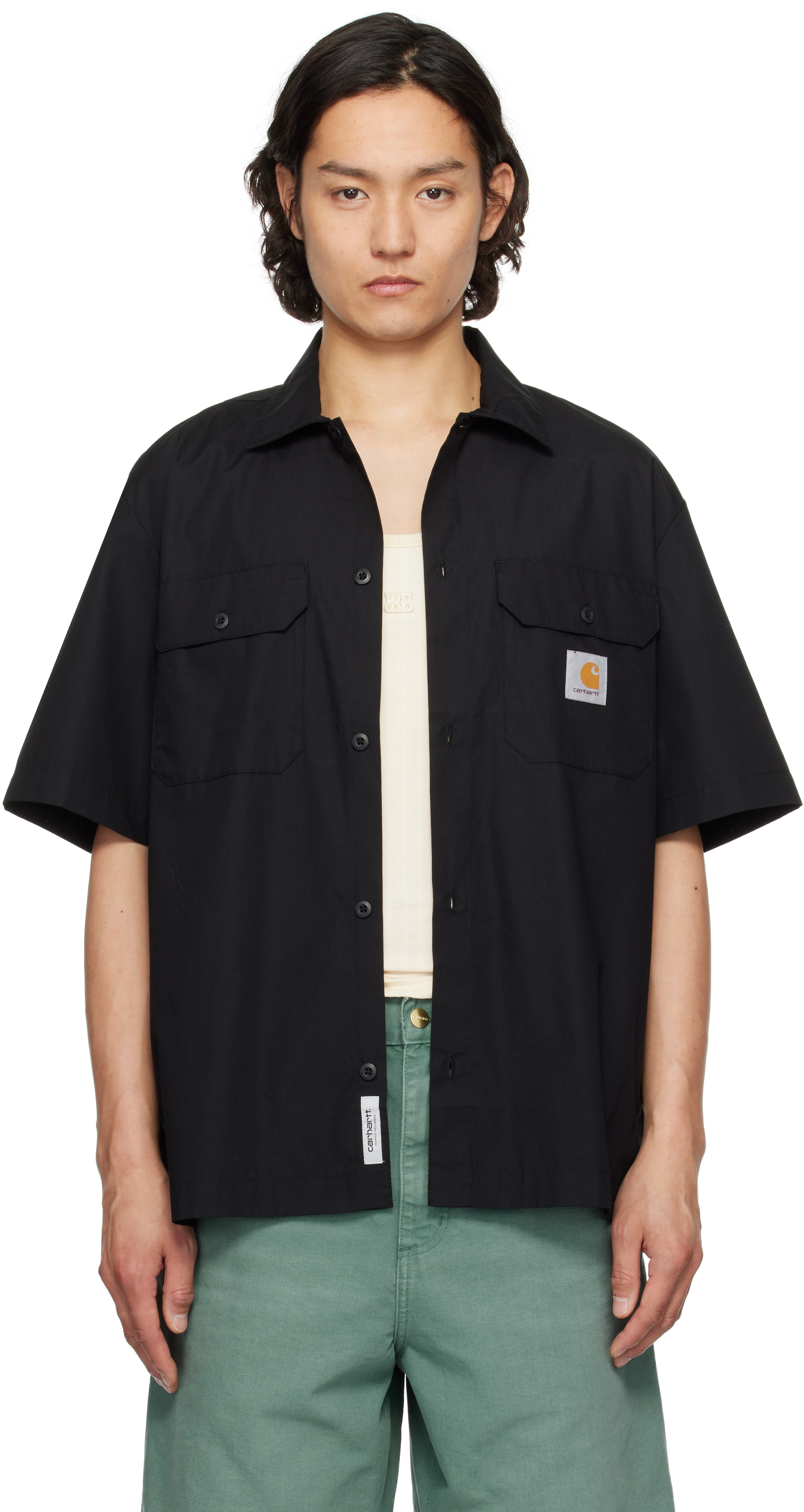 Black Craft Short Sleeve Shirt