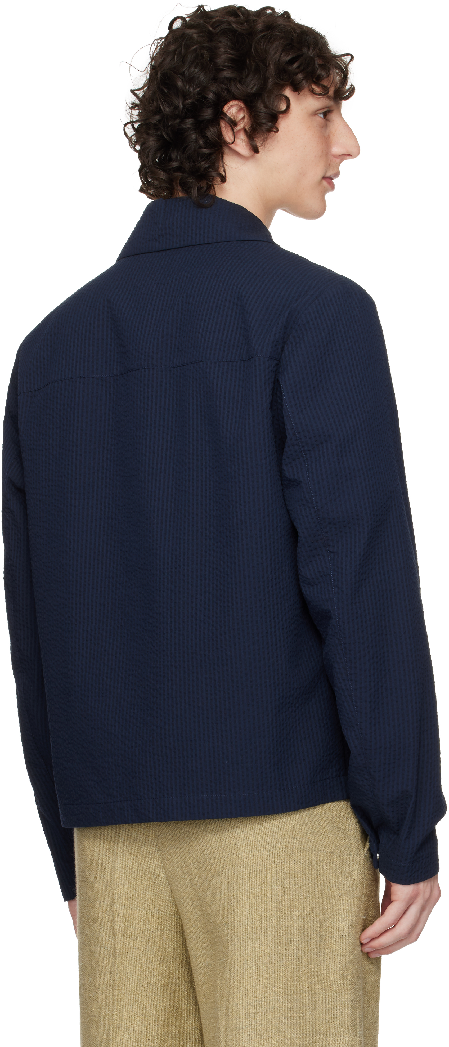 Moncler Navy Archivio Creativo Jacket
