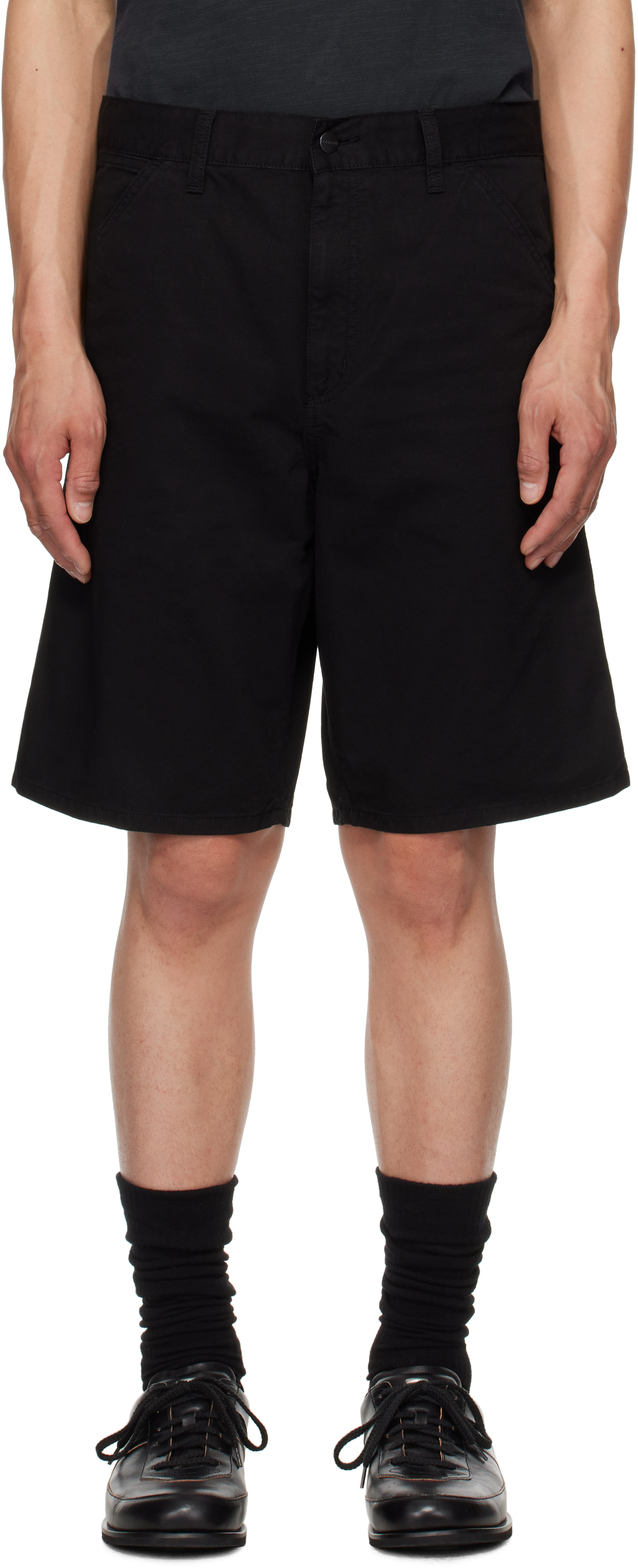 Carhartt Aviation Shorts In 89gd Black