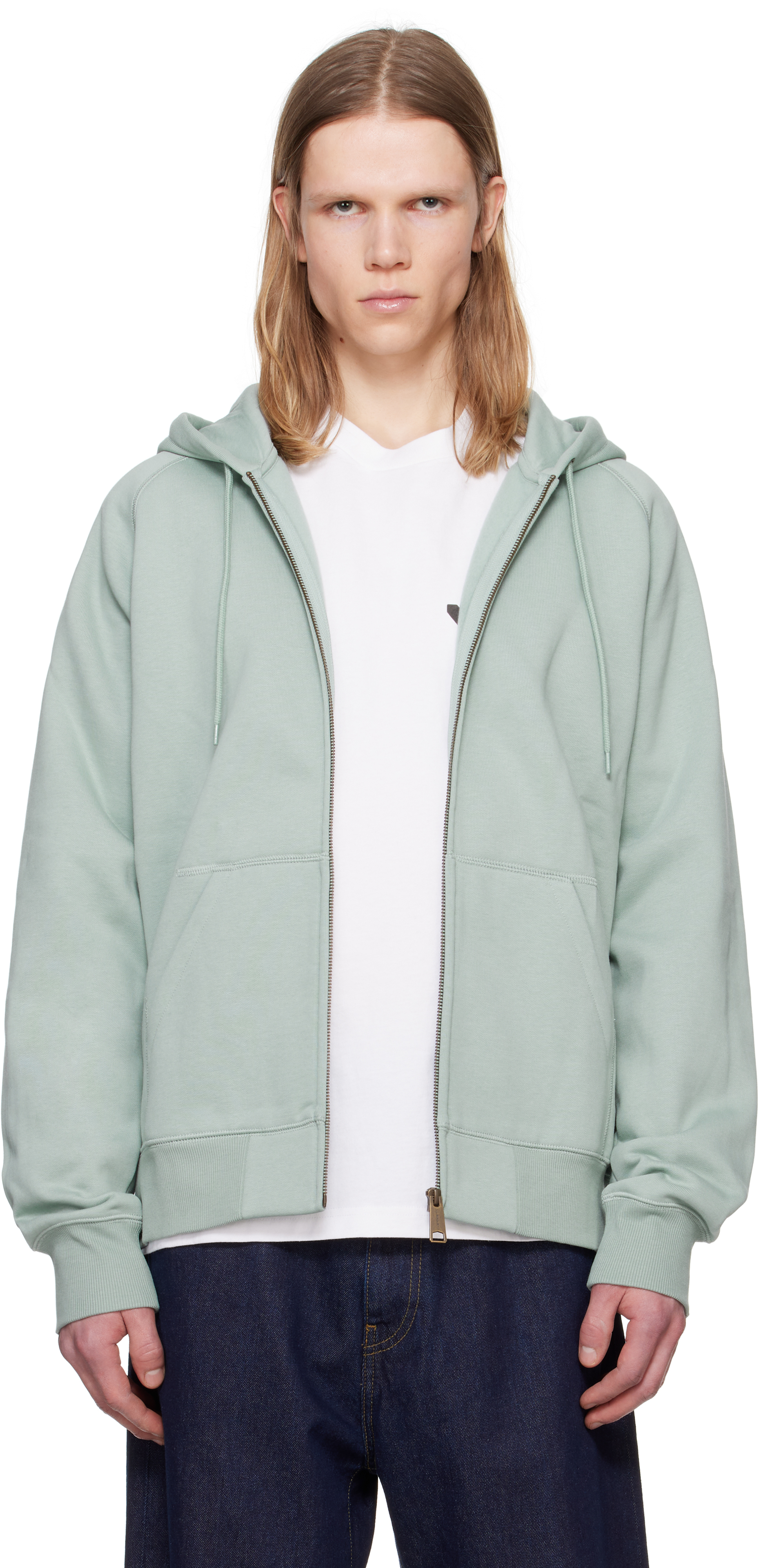 Carhartt Work In Progressのグリーン Chase フーディがセール中