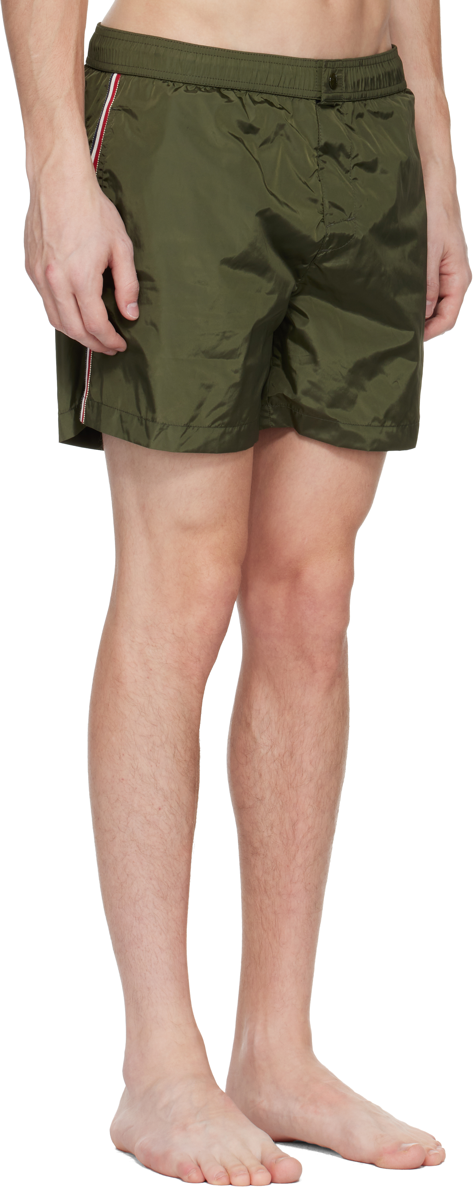 Moncler Khaki Archivio Urban Swim Shorts