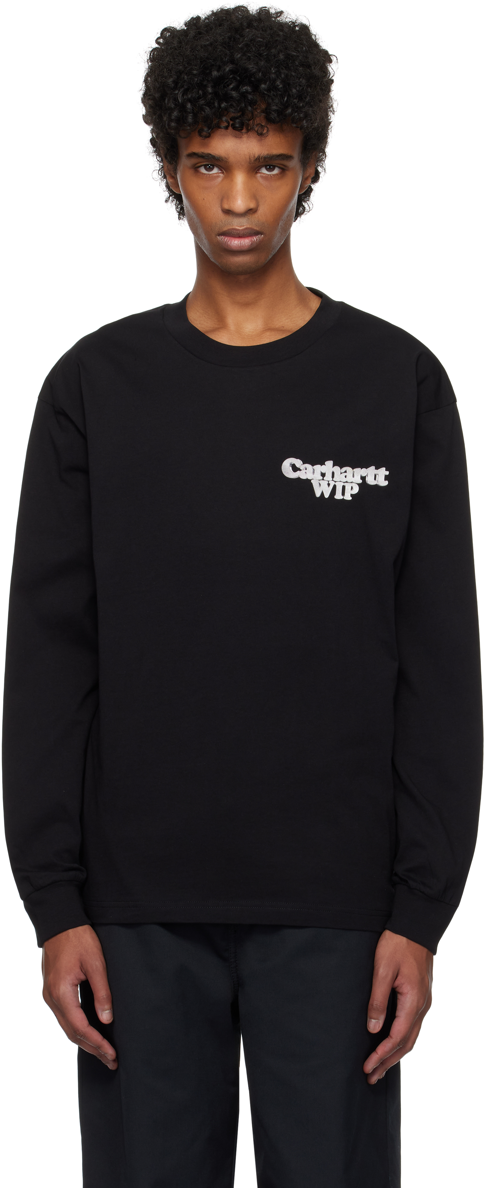 【人気！】Carhartt Work In Progress ブラック Stamp フーディ 人気！】Carhartt Work In Progress ブラック Stamp フーディ