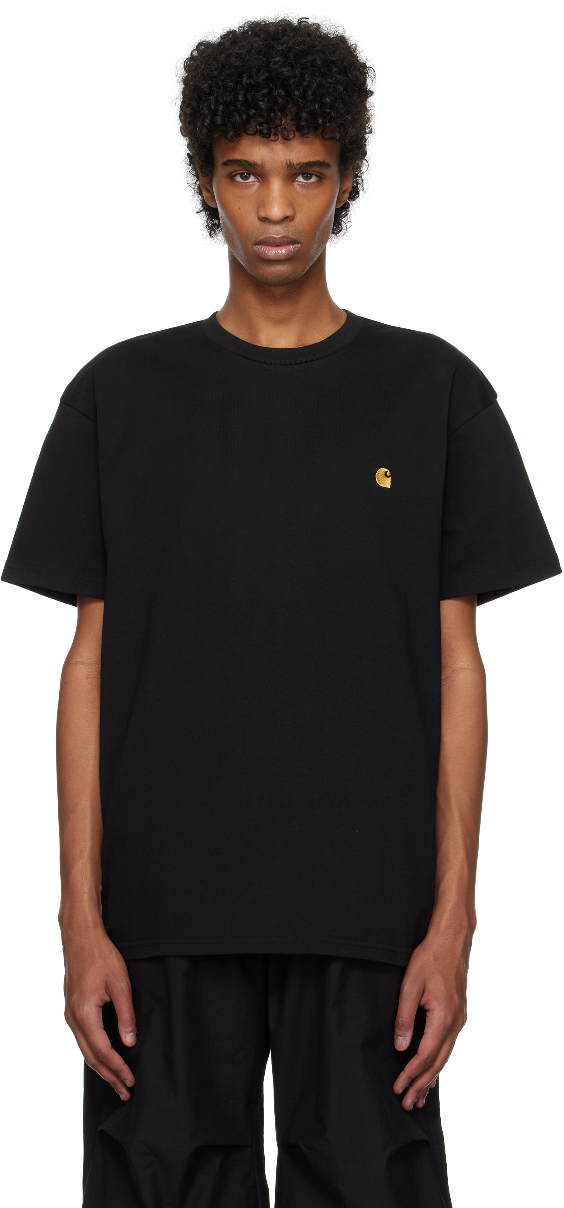 【関税込み】Carhartt Work In Progress ブラック Chase Tシャツ Carhartt WIP Chase T-Shirt | Dark Navy – Page Chase T-Shirt