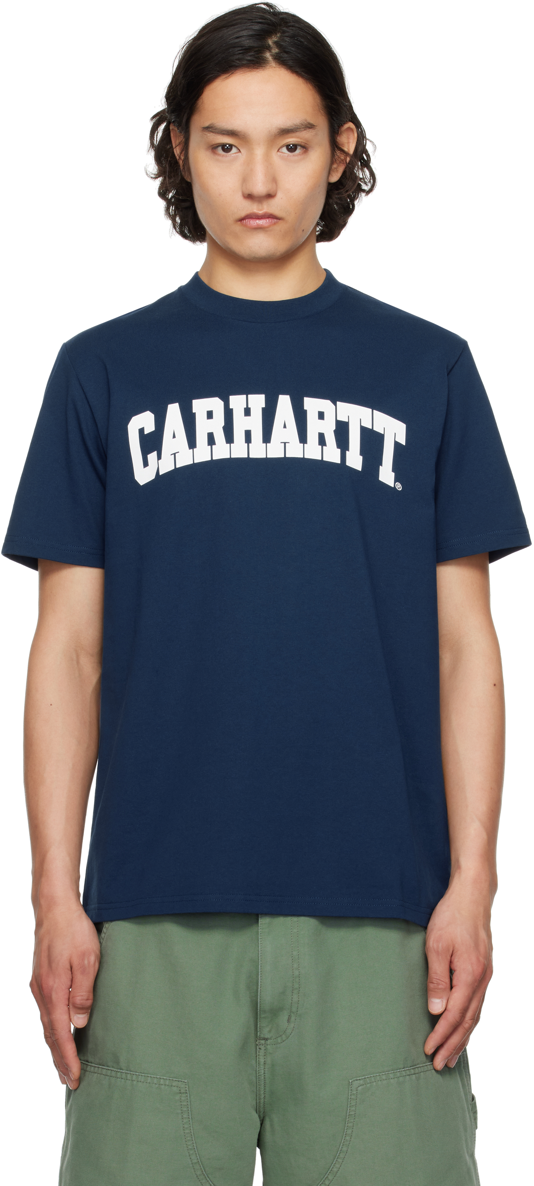 Black Midweight University T-shirt