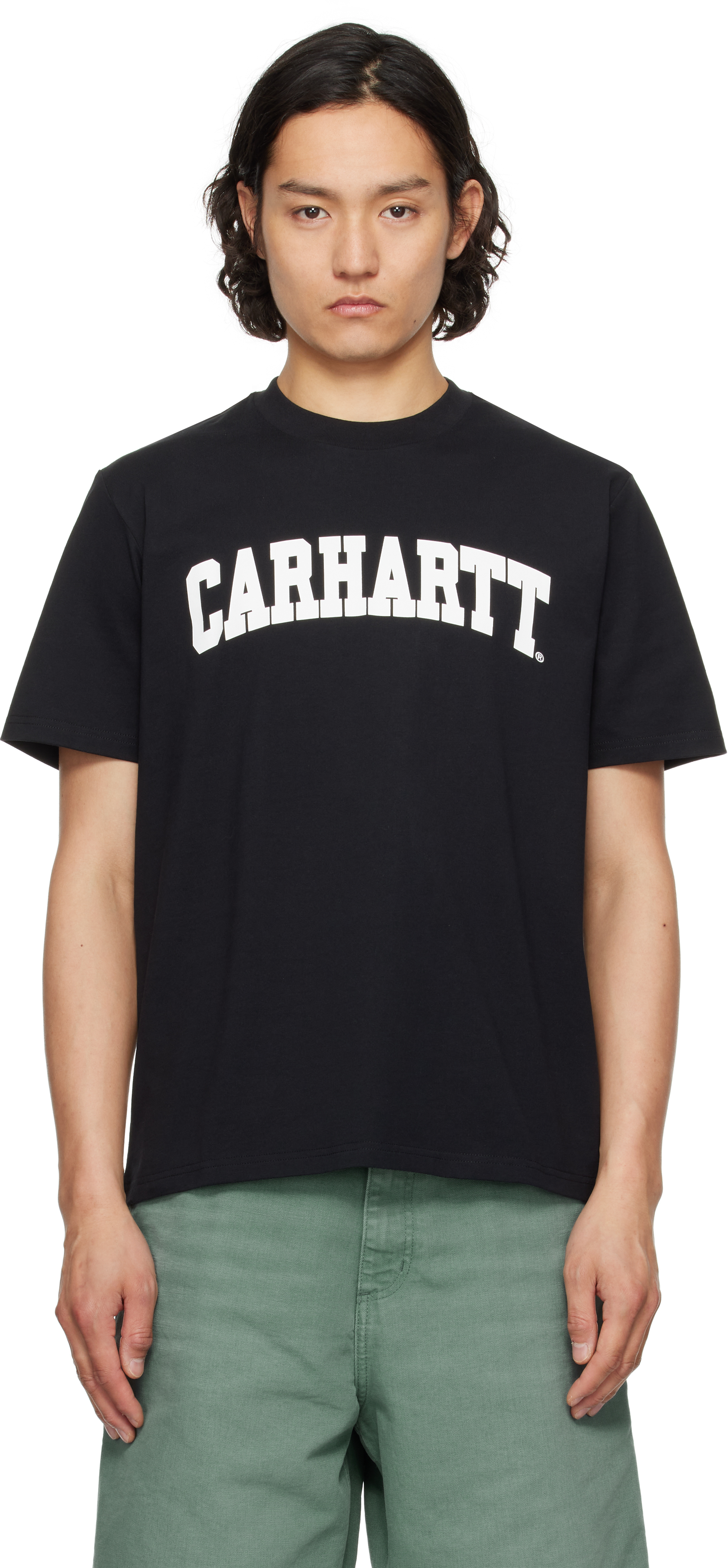 ★Carhartt★ SS University Short Sleeve T-Shirt Black I03485 Carhartt WIP University T-Shirt | White / Black – Page