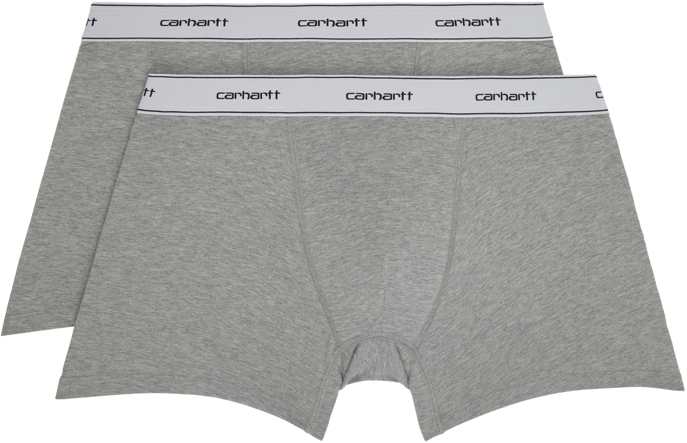 【関税込み】Carhartt Work In Progress ボクサー Carhartt Work In Progress: グレー コットン ボクサー 2枚