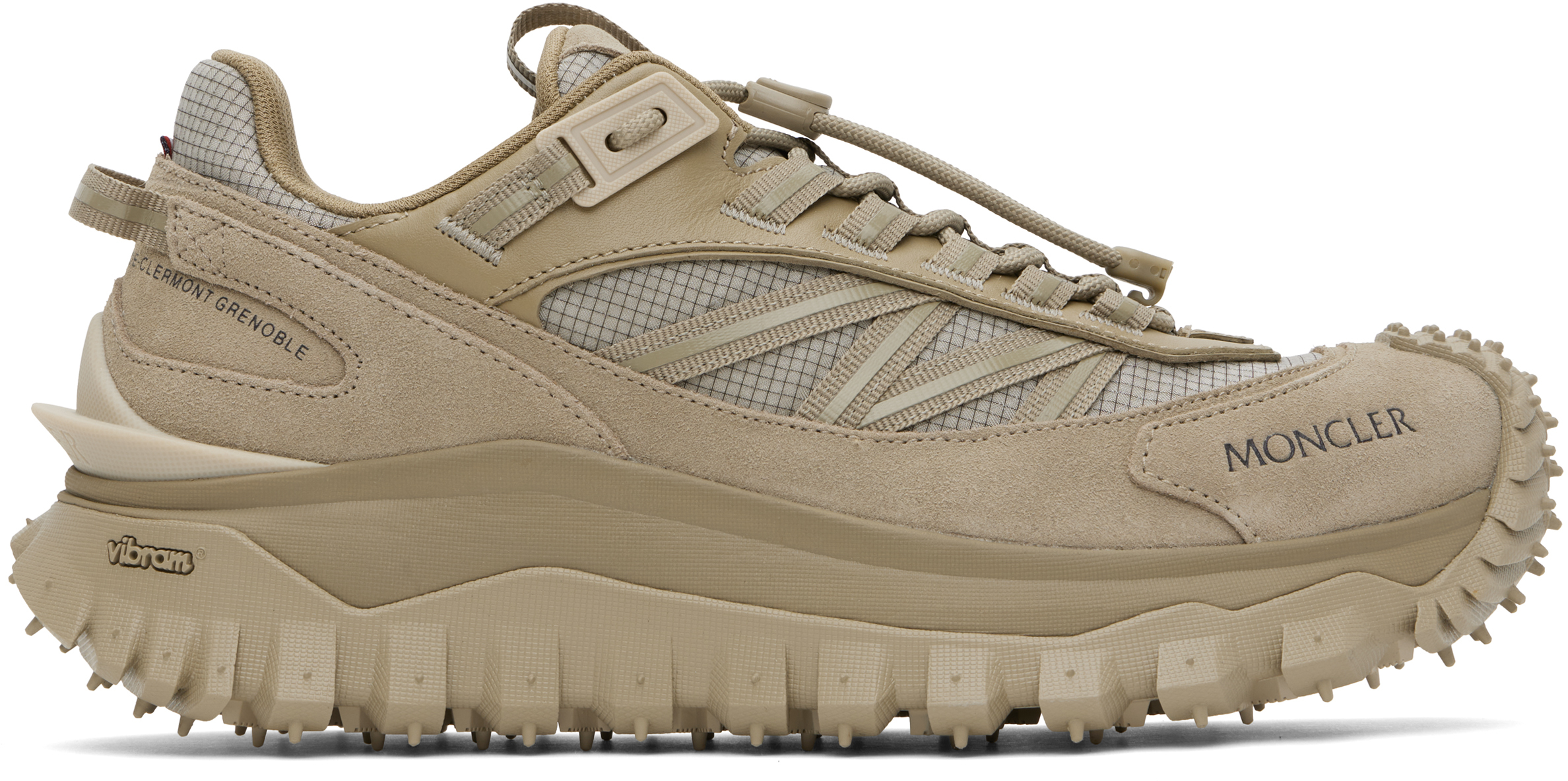 Khaki Trailgrip Low Top Sneakers