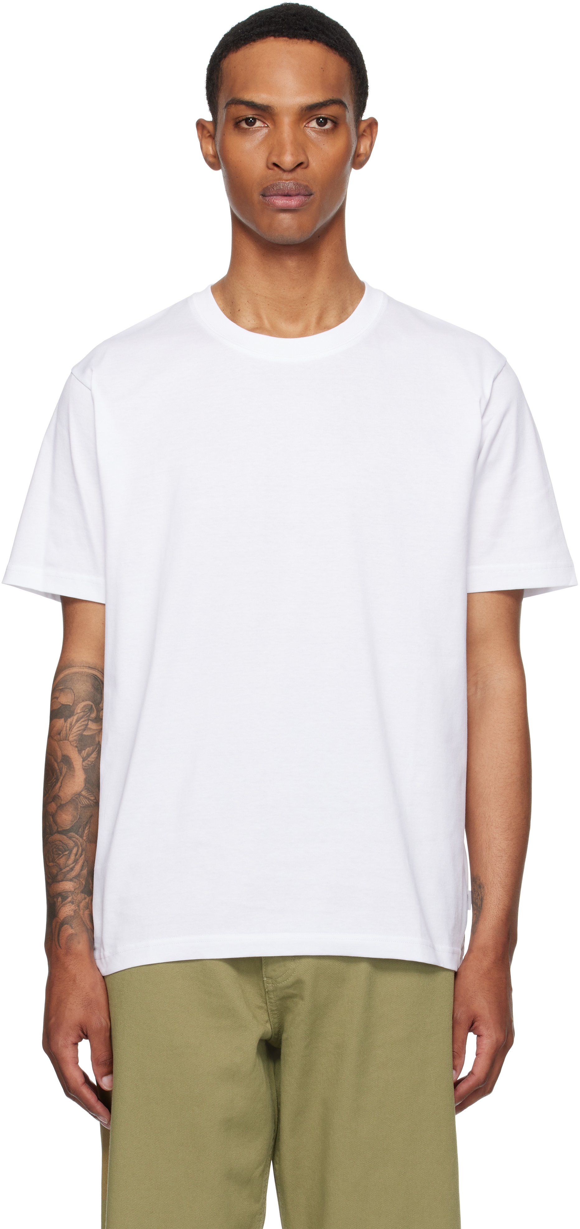 Norse Projects White 'norse' Standard T-shirt