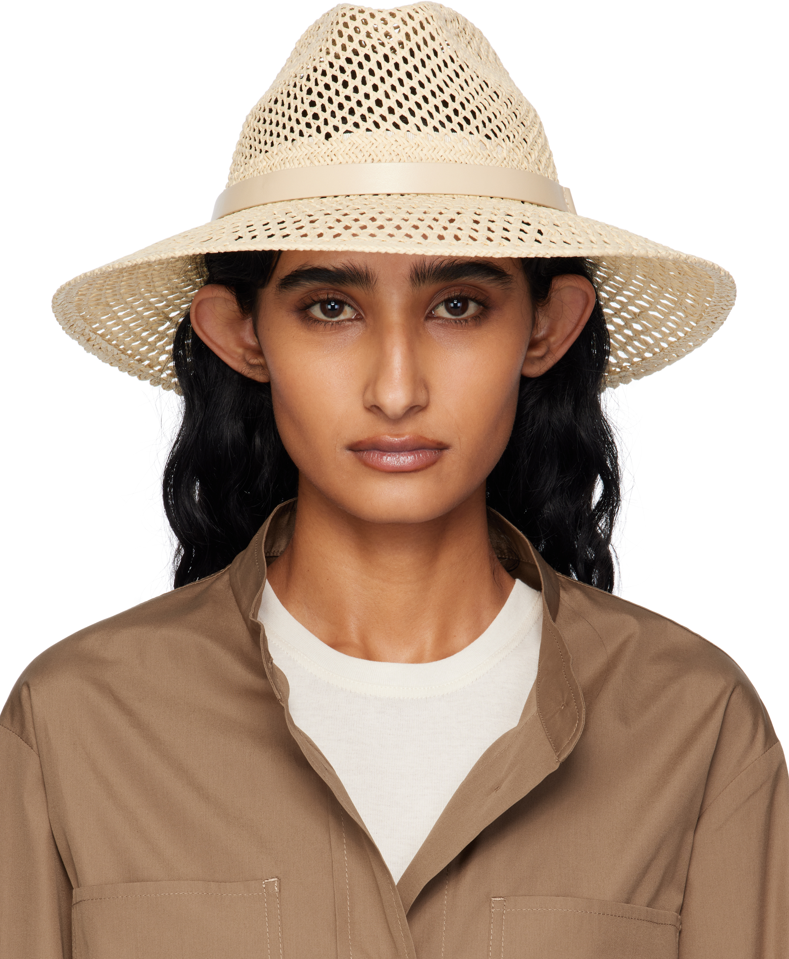 Beige Marocco Panama Hat