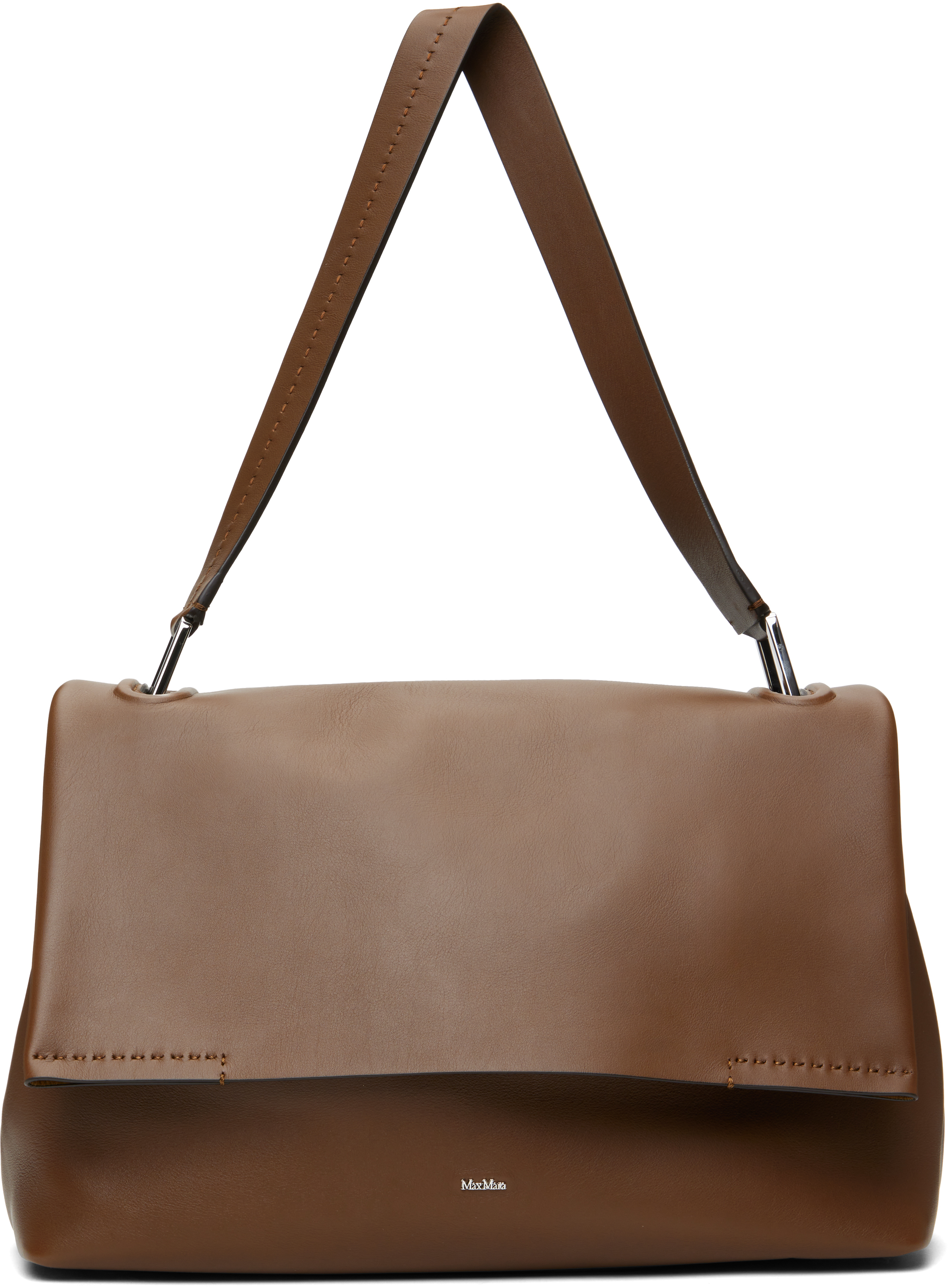 ★Max Mara★Archetipo レザーハンドバッグ Archetipo Bag: Bags with a Minimalist Clean Design | Max Mara
