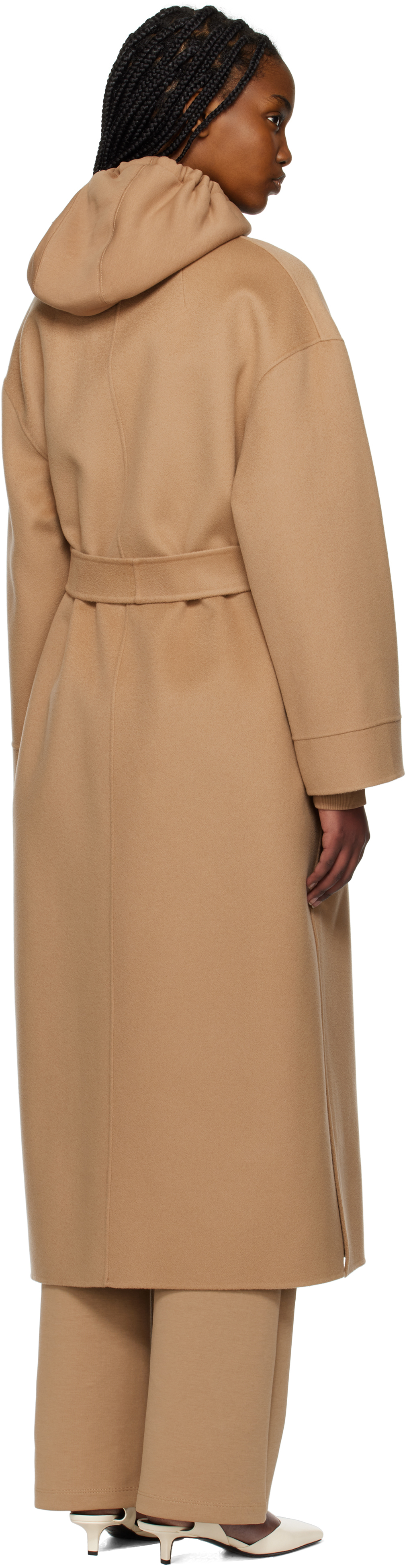 Max Mara Tan Milo Coat In 033 Camel
