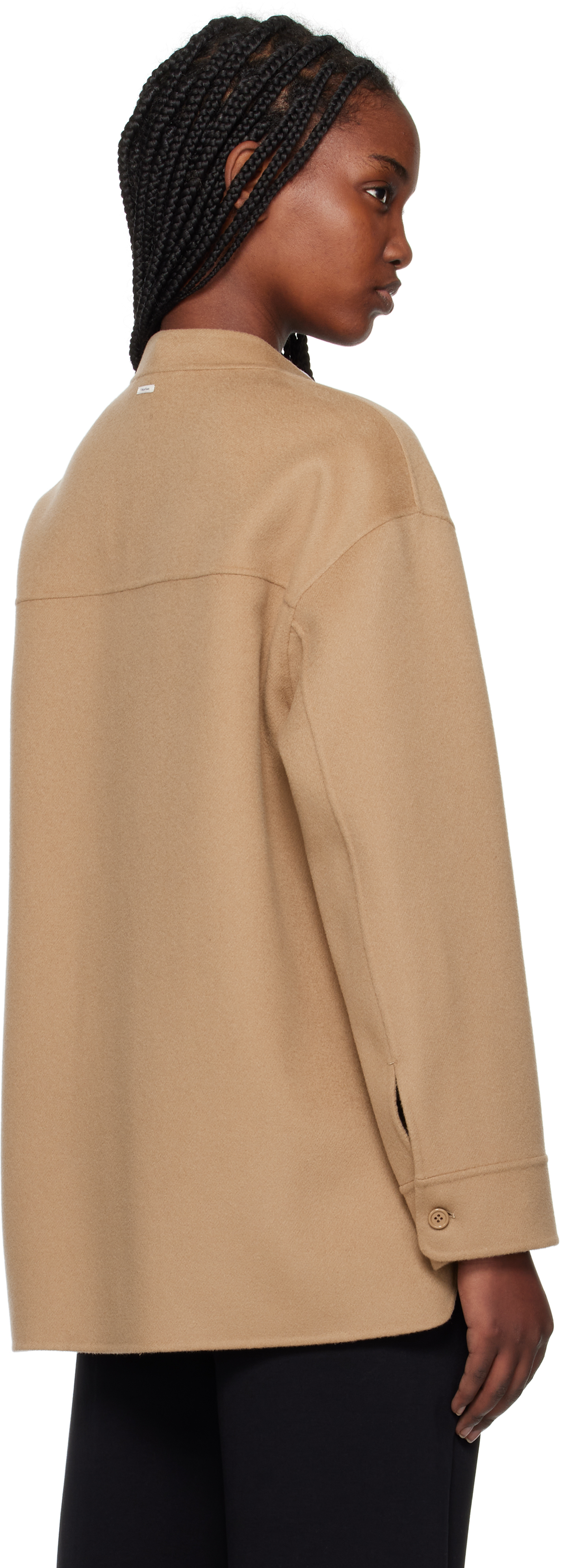 Max Mara Tan Costanza Jacket In 033 Camel