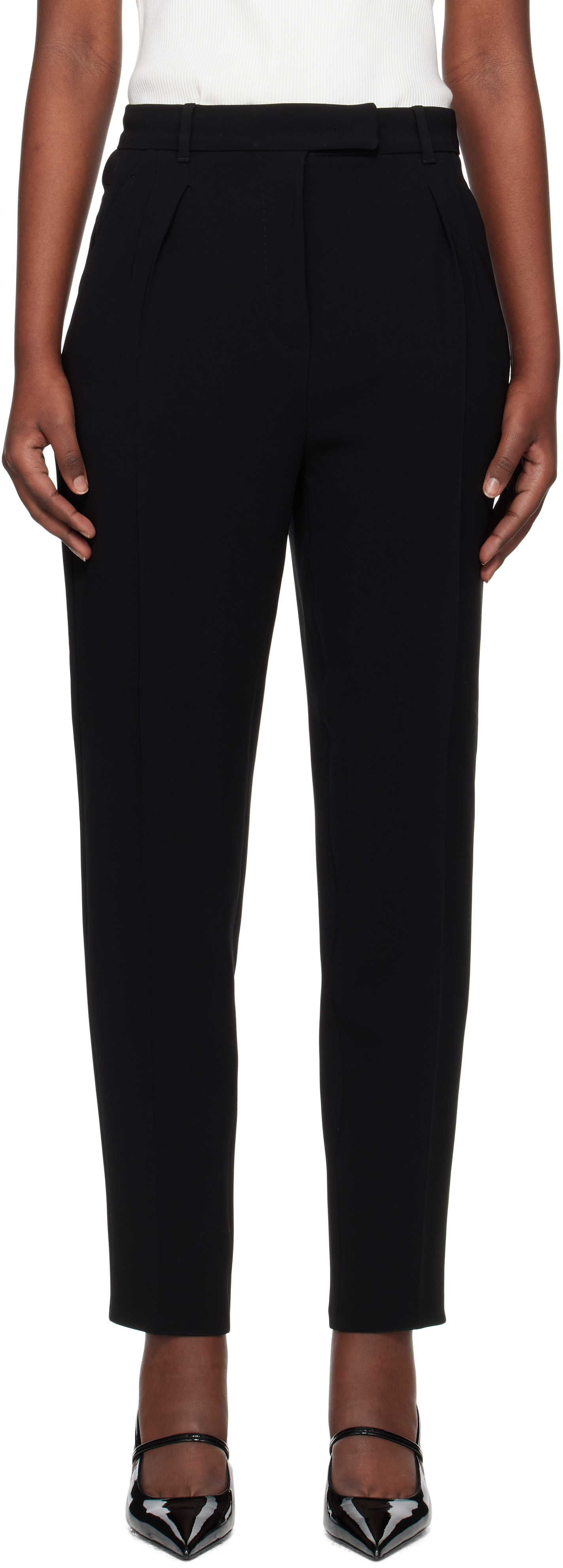 【関税込み】Max Mara ブラック Damiana トラウザーズ 関税込み】Max Mara タン Damiana トラウザーズ (Max Mara