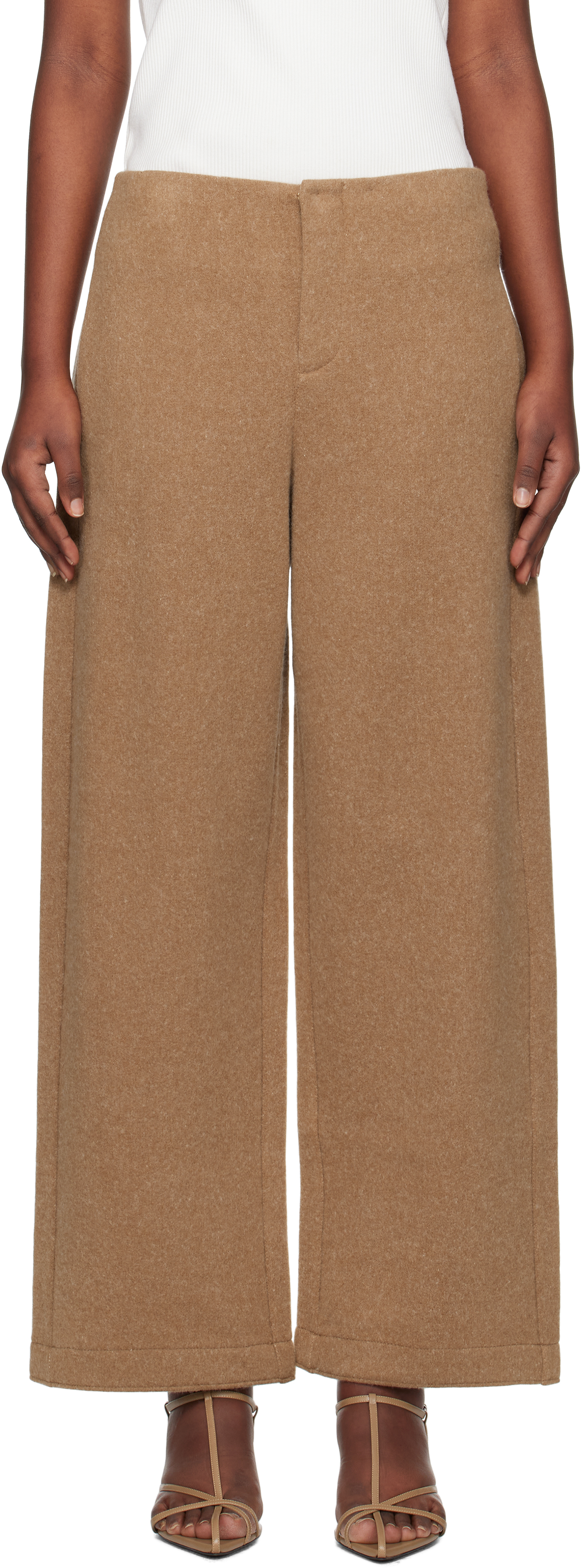 【関税込み】Max Mara タン Arca トラウザーズ Max Maraのタン Arca トラウザーズがセール中