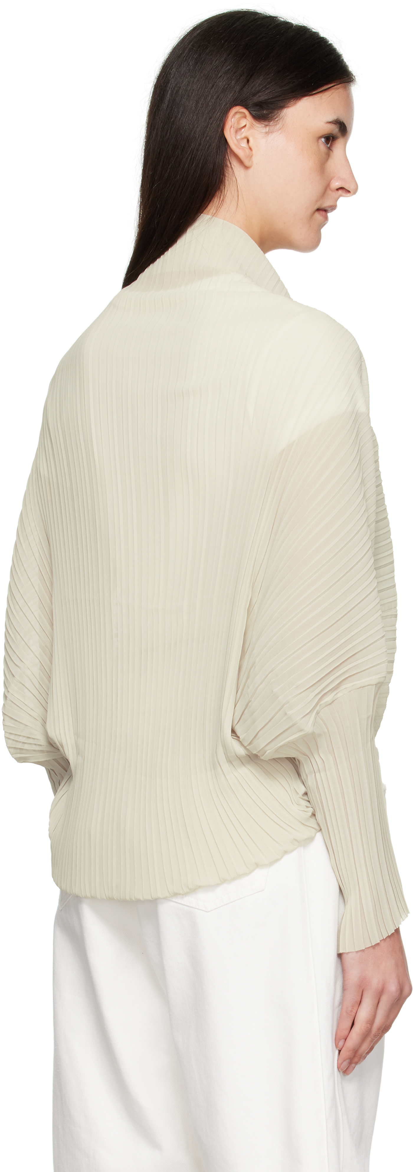 Max Mara Beige Vesuvio Cardigan In Neutral