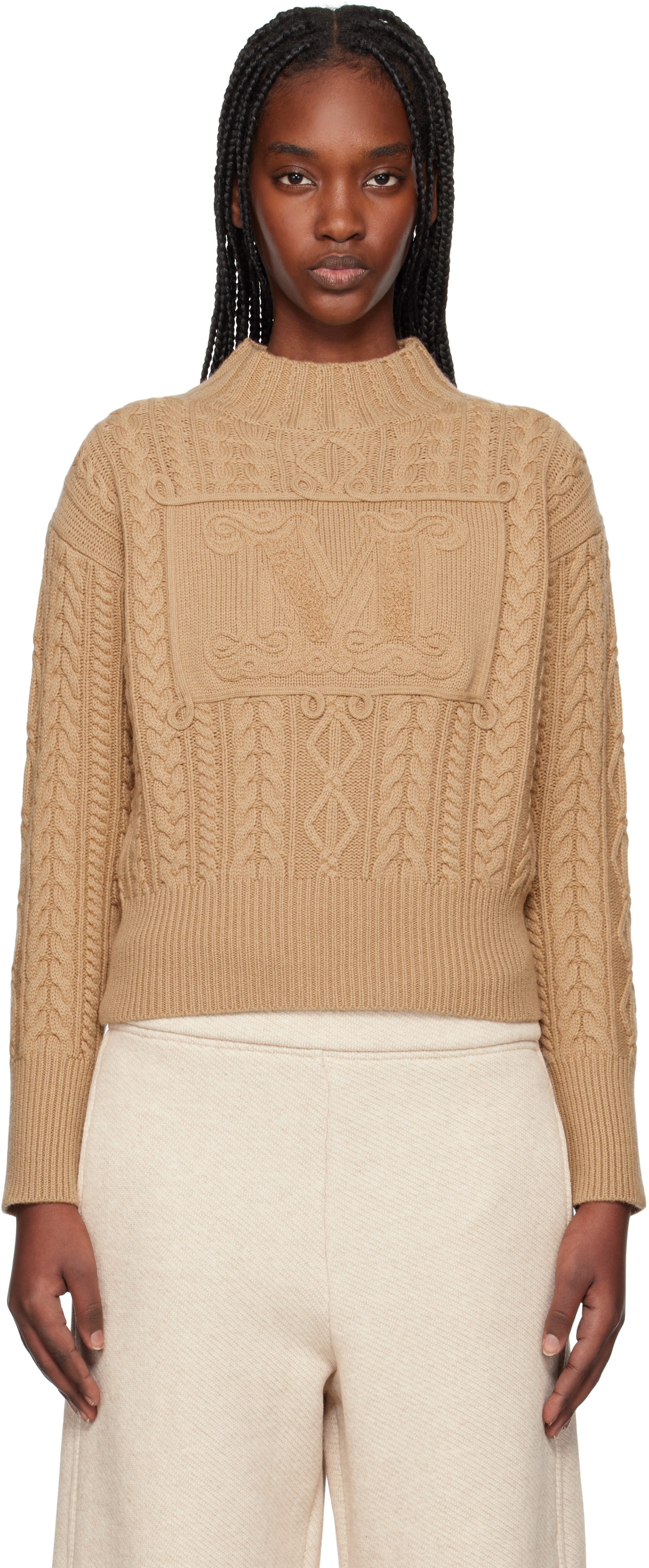 【国内発送】MAX MARA Miranda セーター Max Maraのタン Miranda セーターがセール中