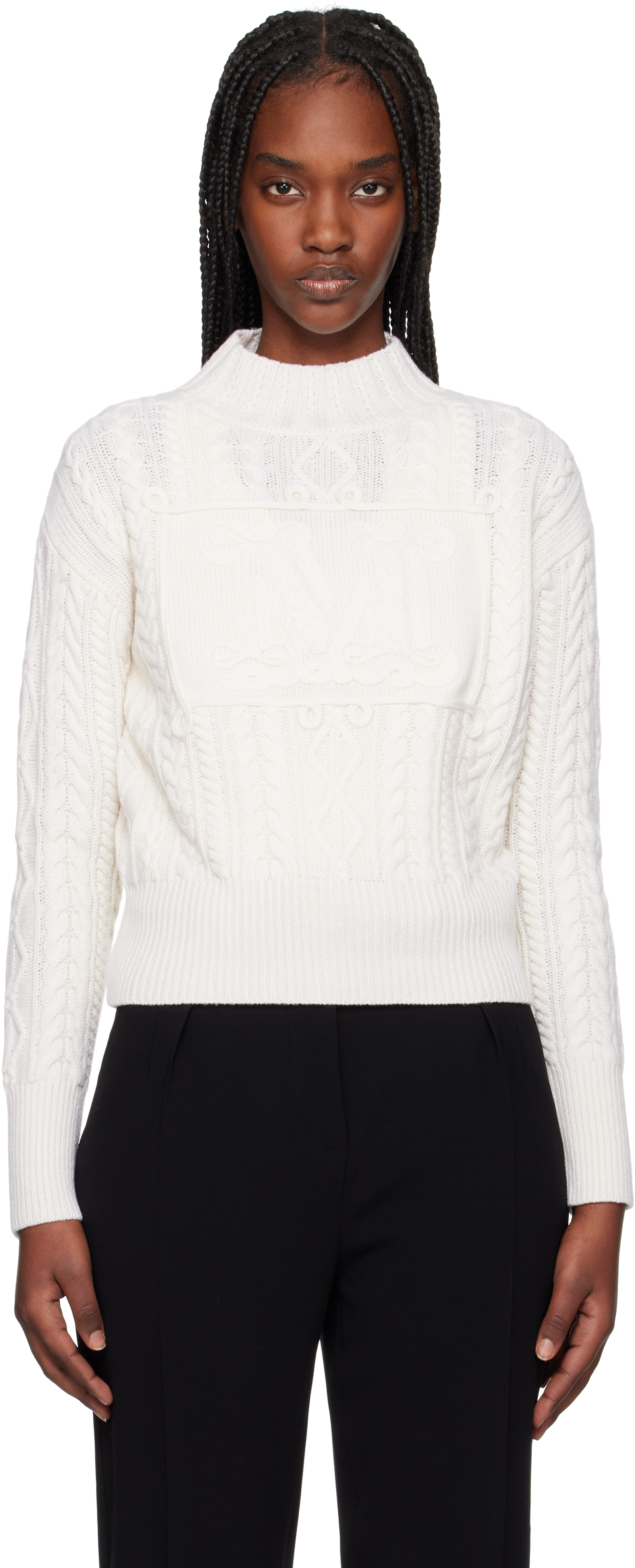 【国内発送】MAX MARA Miranda セーター Max Maraのオフホワイト Miranda セーターがセール中