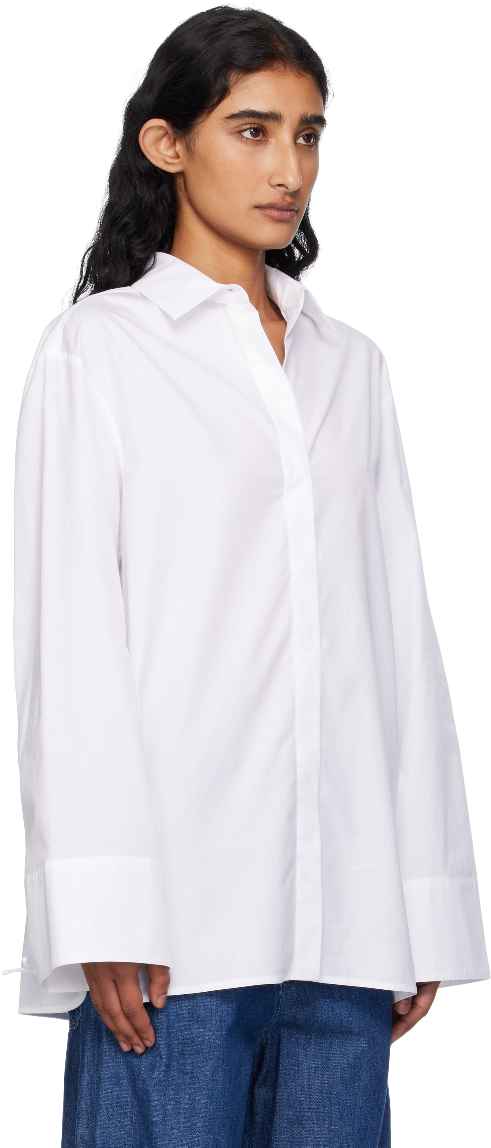 Max Mara White Marte Shirt In White