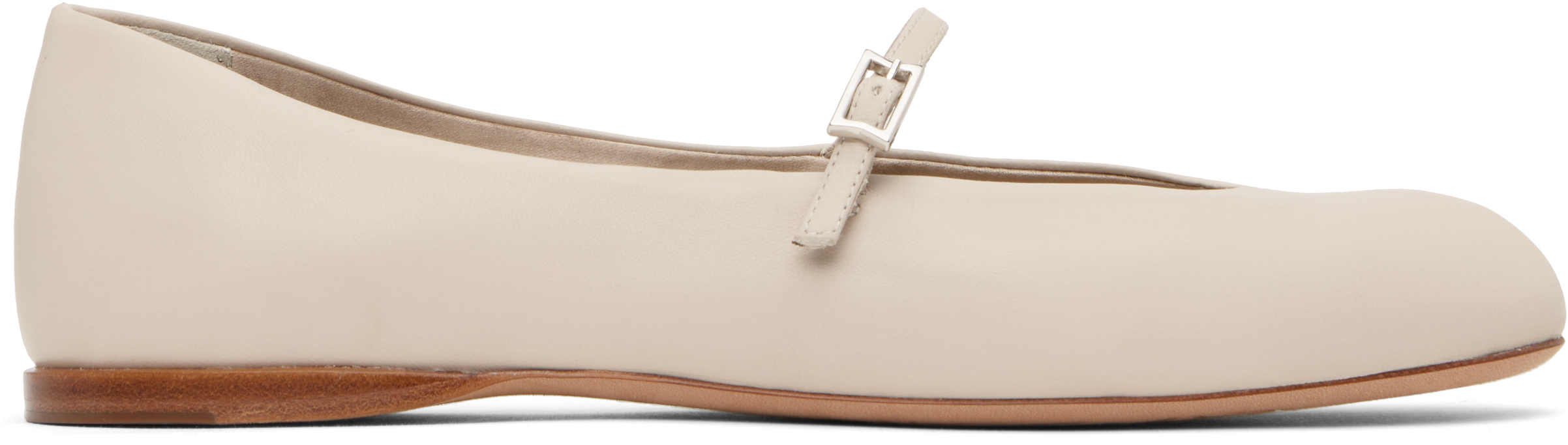 MAX MARA【関税送料込】MMBallet レザーバレリーナシューズ 10mm フラットシューズ