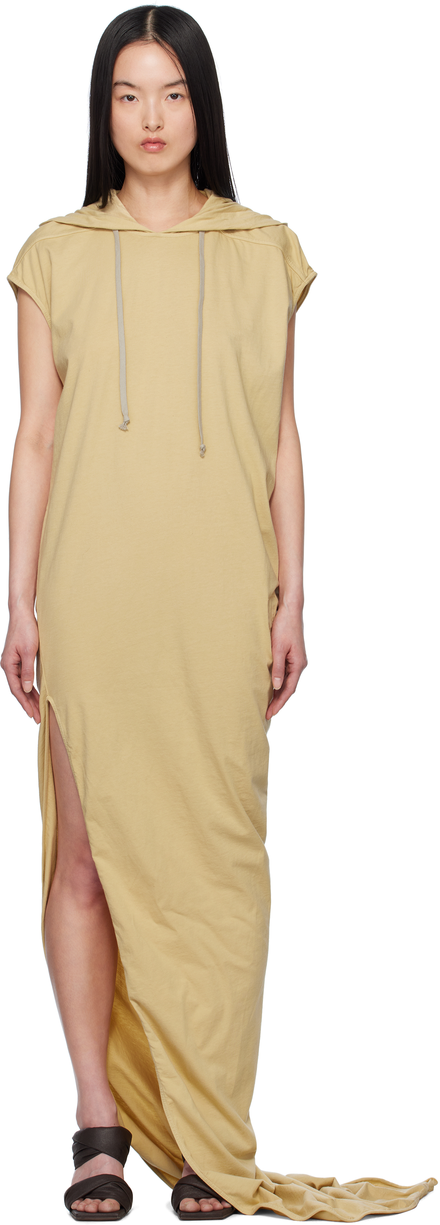 Beige Hollywood Edfu T Maxi Dress