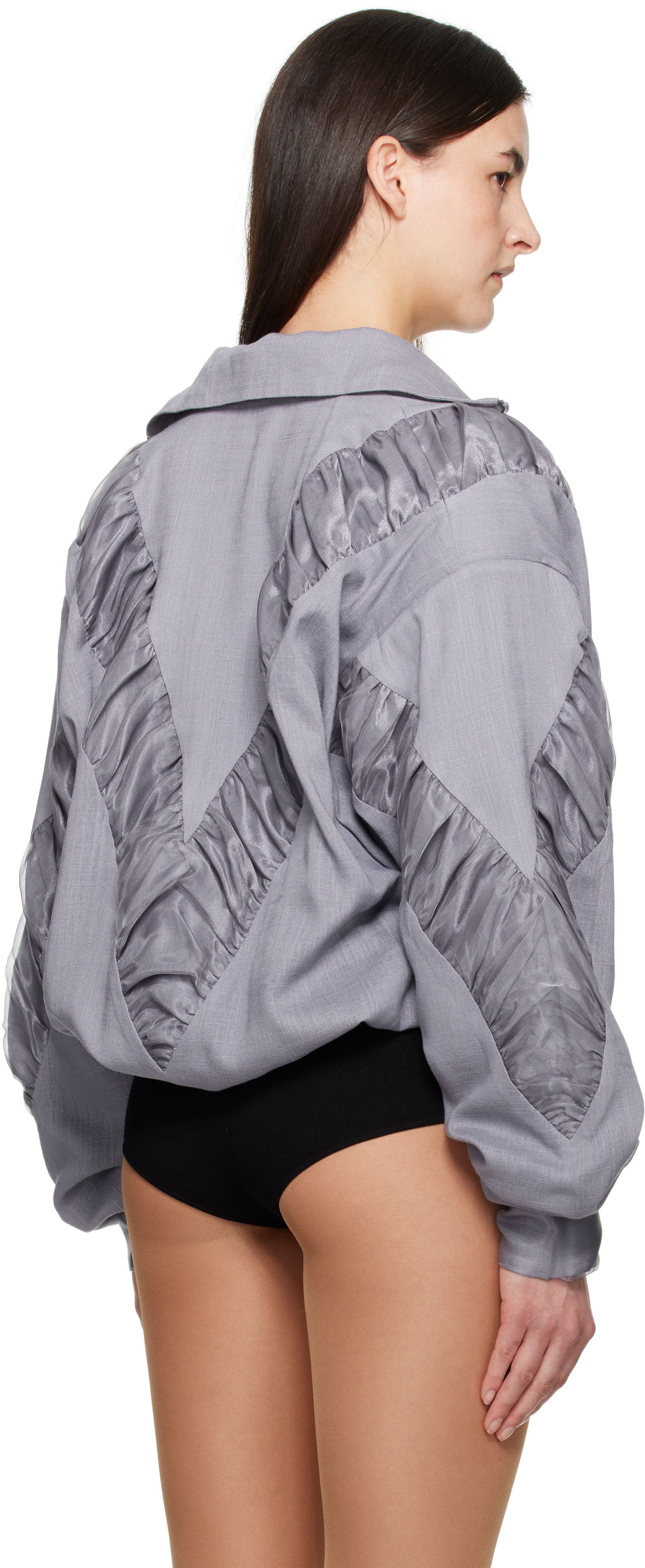 Nicklas Skovgaard Gray Daniella Track Jacket In Grey