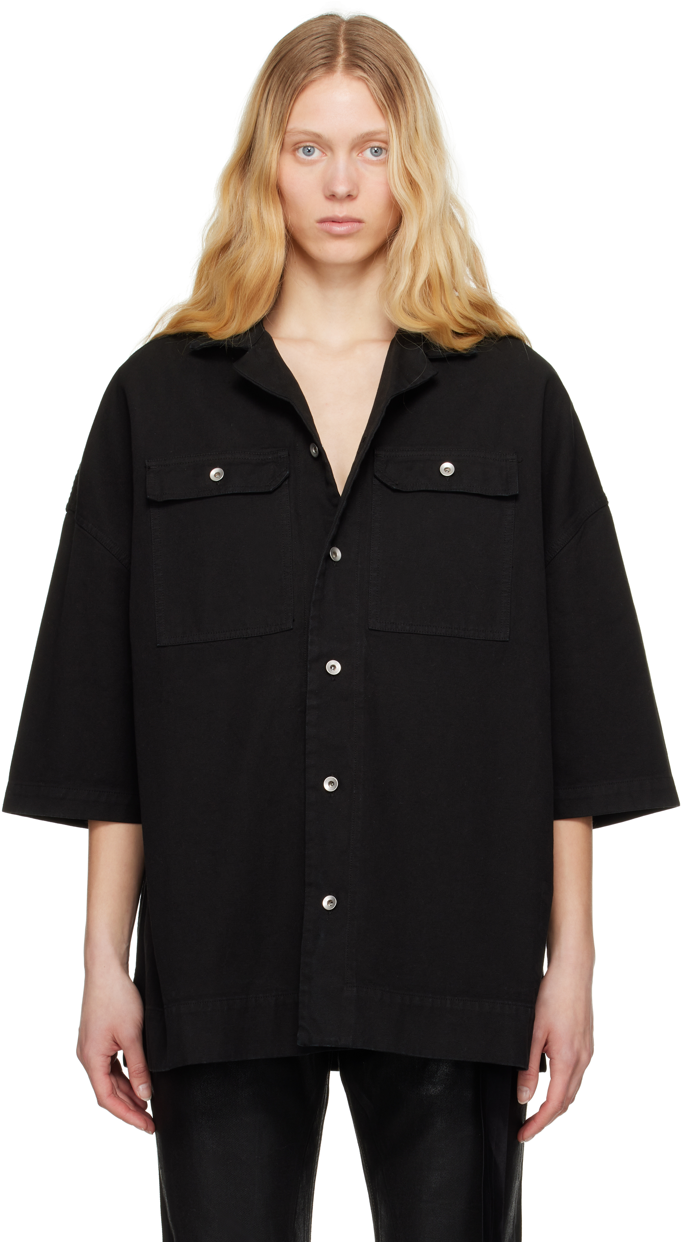 rick owens マグナムトミーシャツJ 48 Magnum Tommy Shirt in Parchment – SVRN