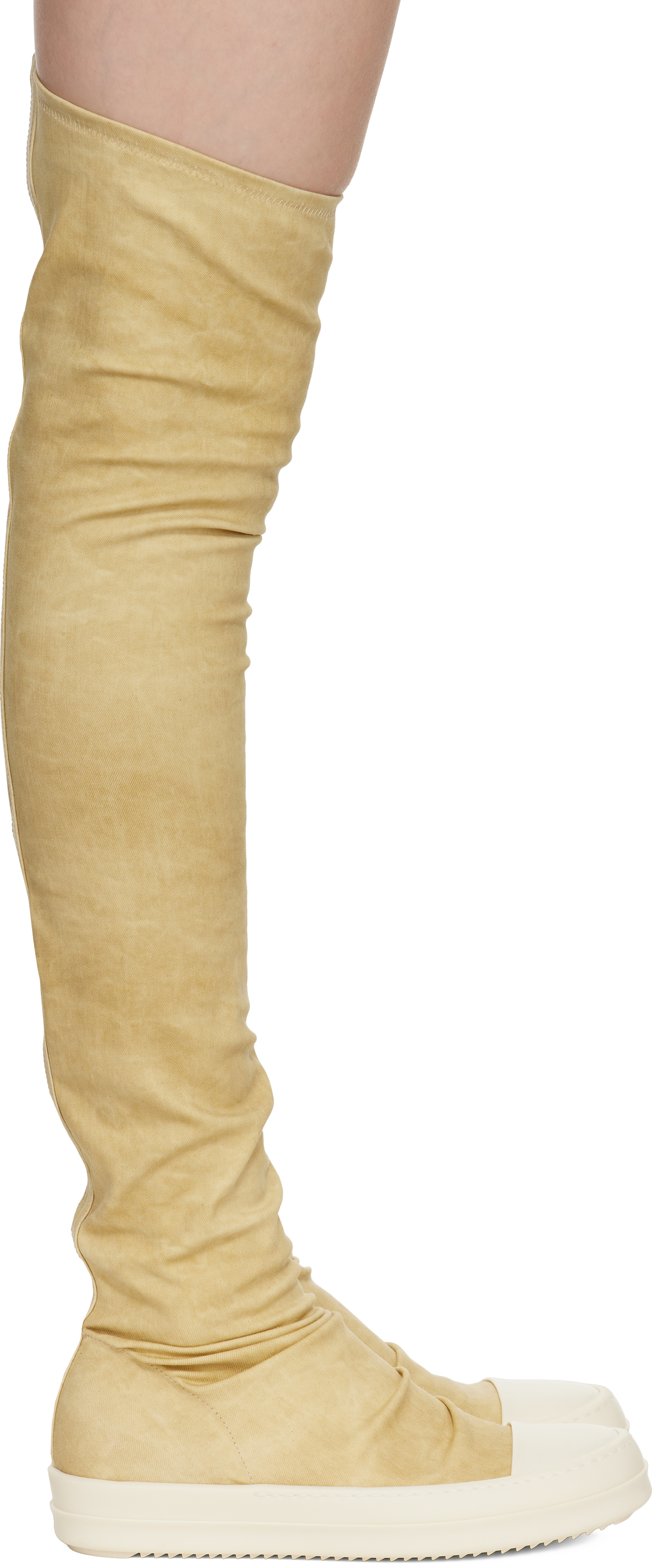 Black Hollywood High-Sock Sneaks Tall Boots