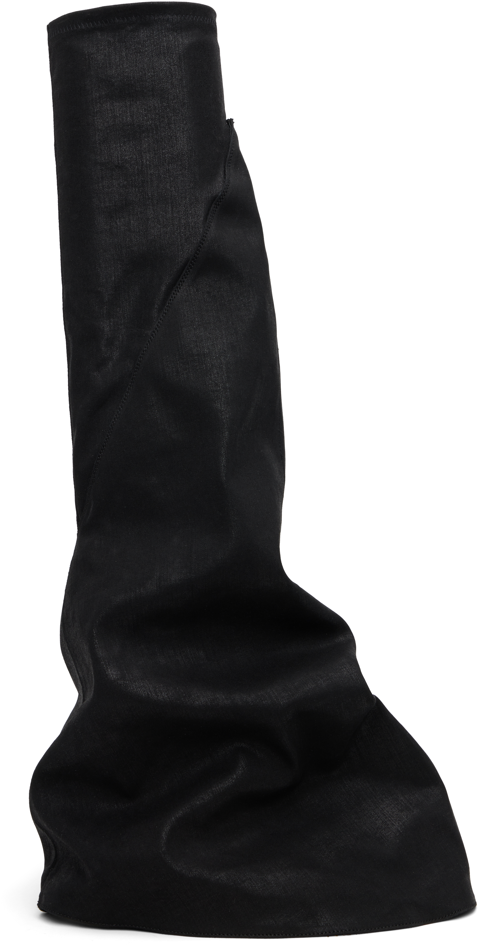 Black Hollywood Fetish Tall Boots