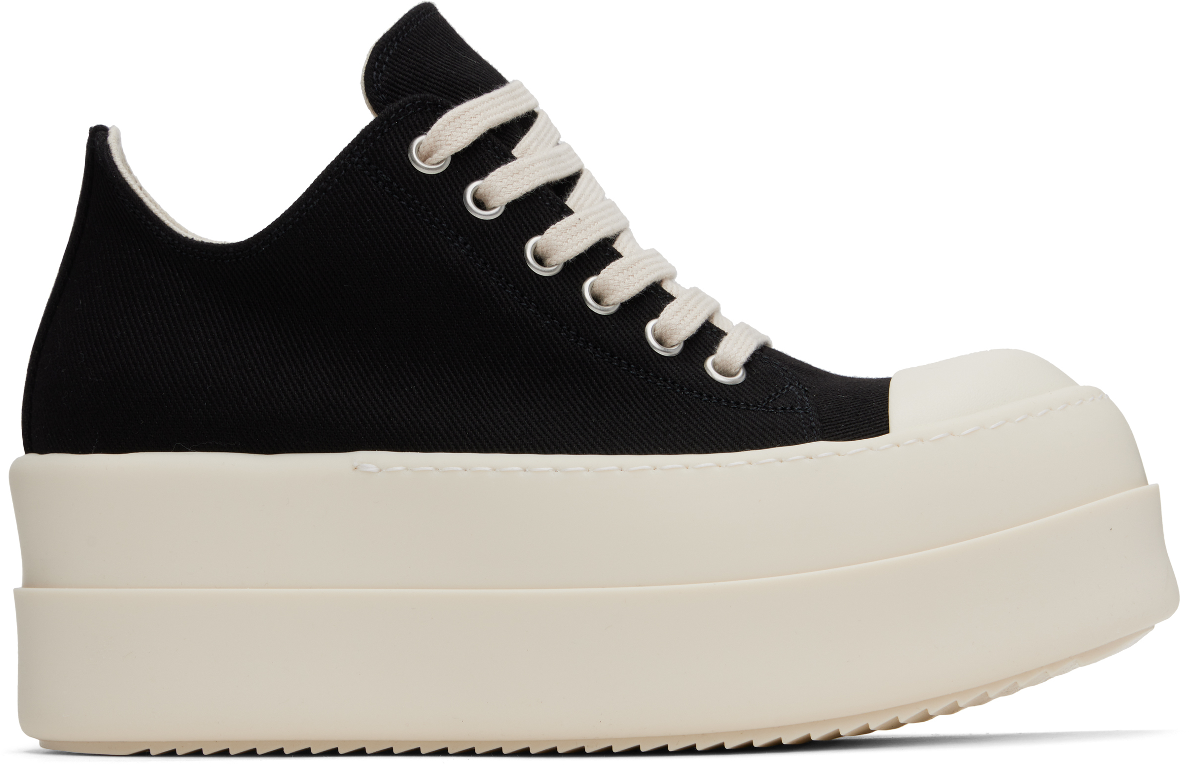Black Hollywood Double Bumper Low Sneaks Sneakers