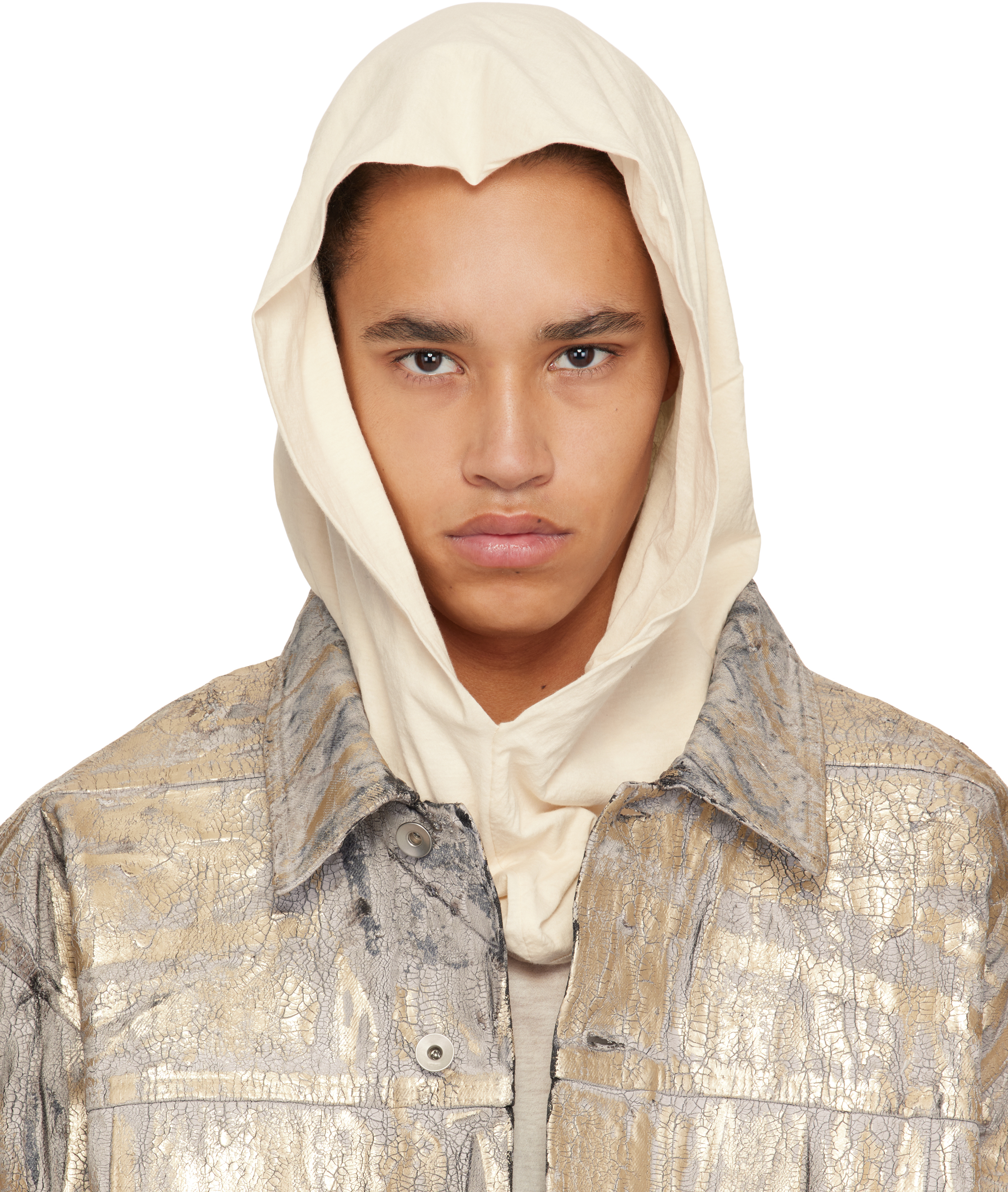 Rick Owens DRKSHDWのオフホワイト Hollywood Grace フードがセール中