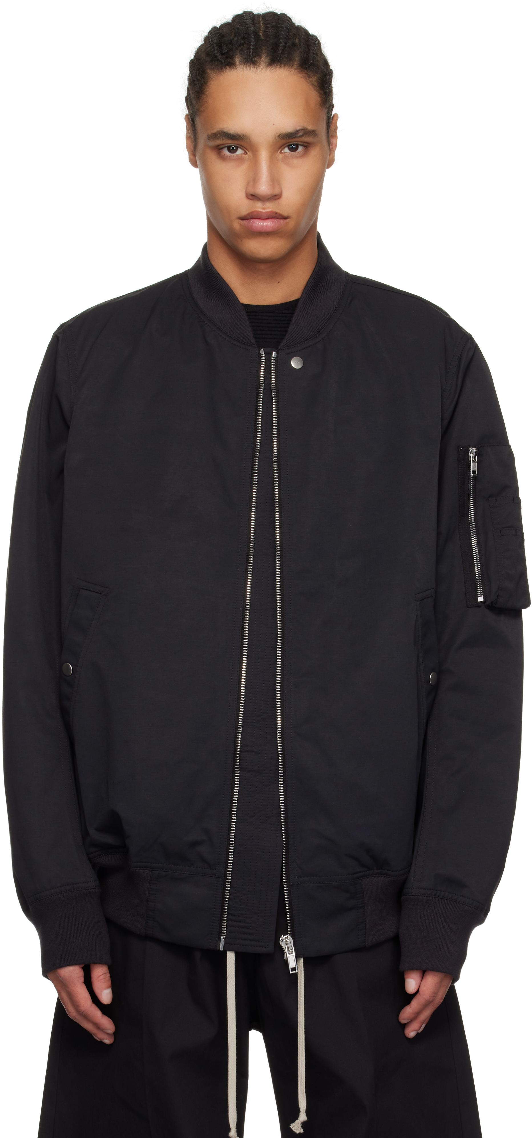 Rick Owens DRKSHDWのブラック Hollywood Classic フライト