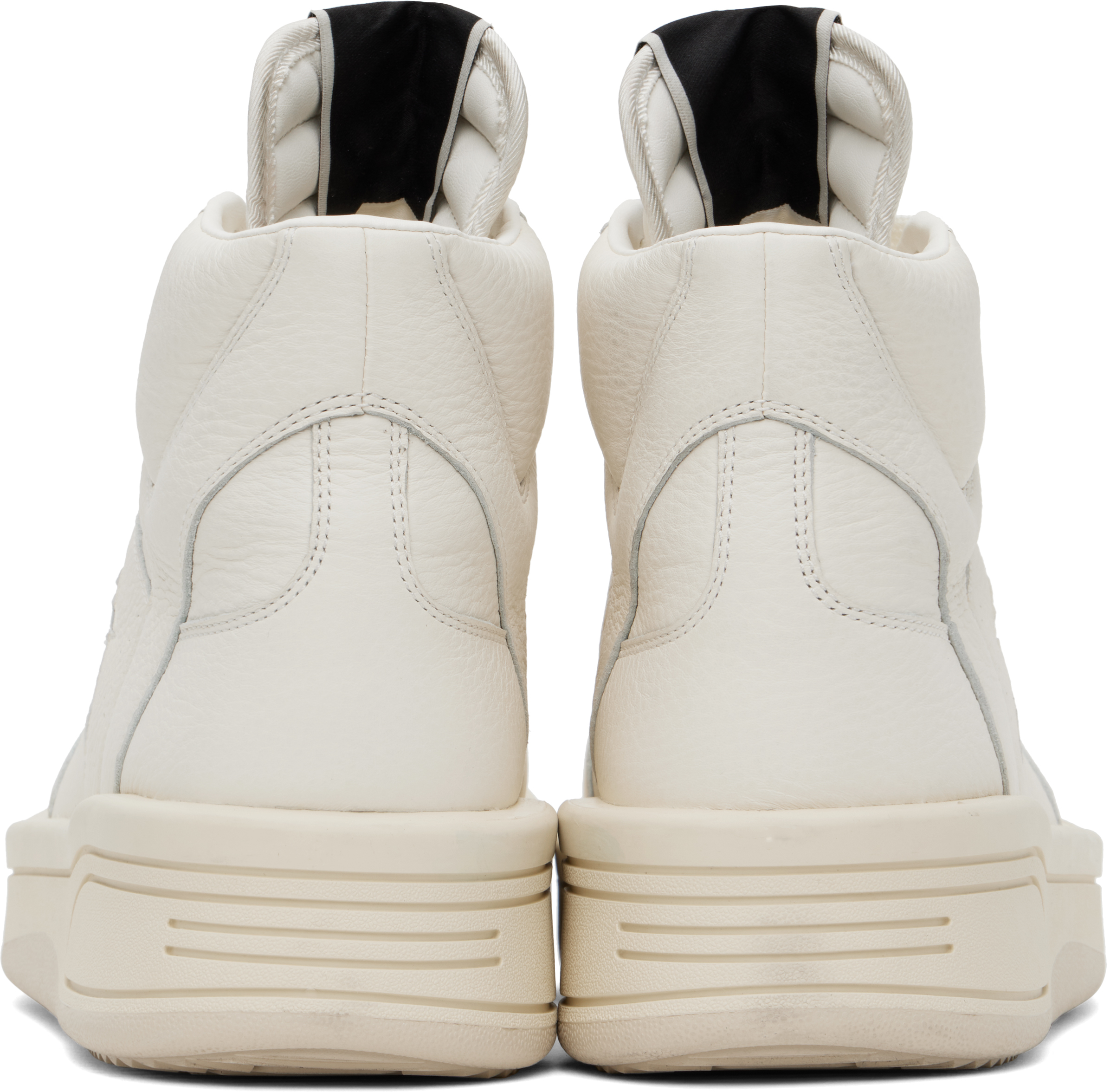 RICK OWENS DRKSHDW WHITE CONVERSE EDITION TURBOWPN SNEAKERS
