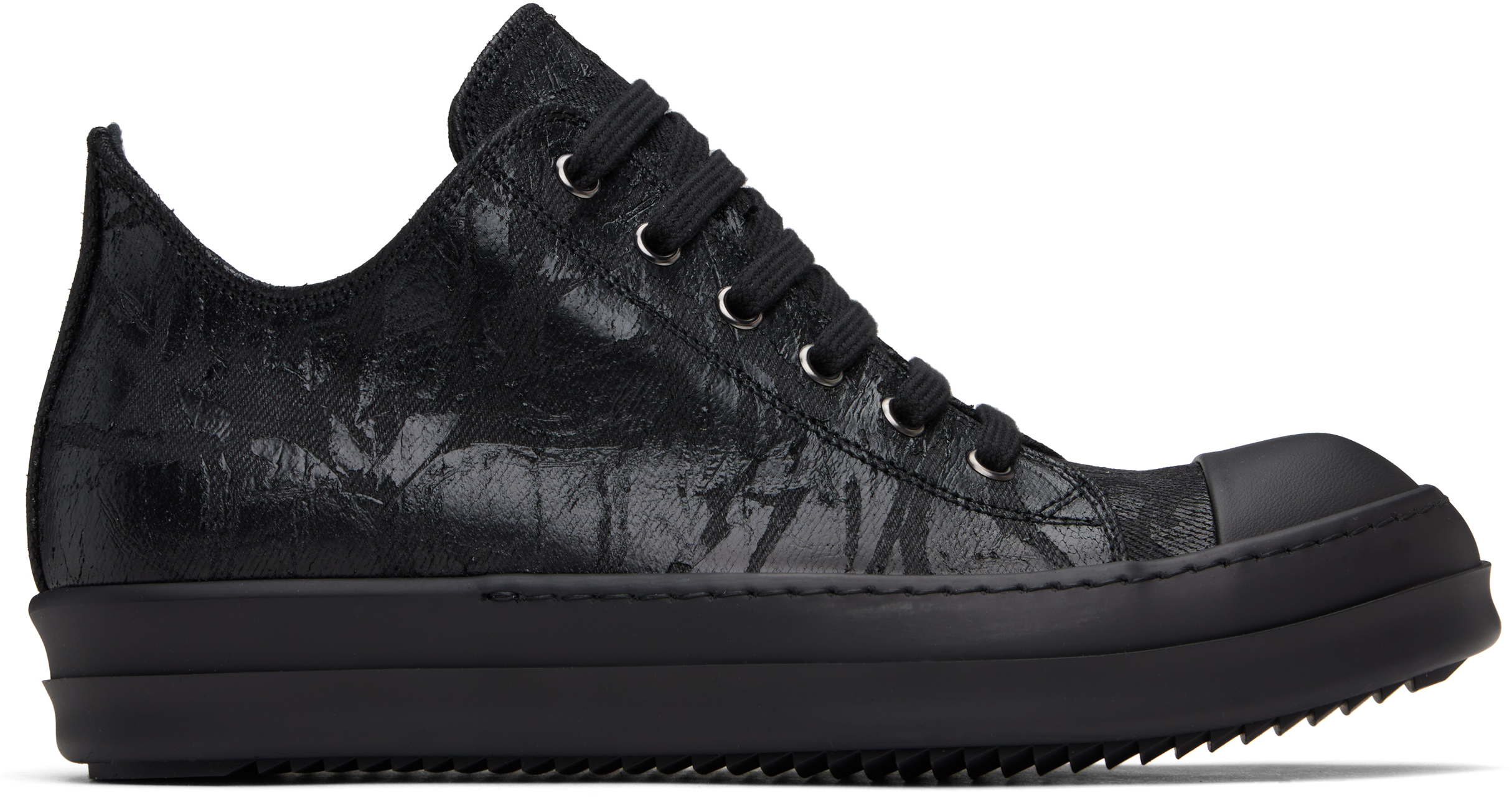 Black Hollywood Low Sneaks Sneakers