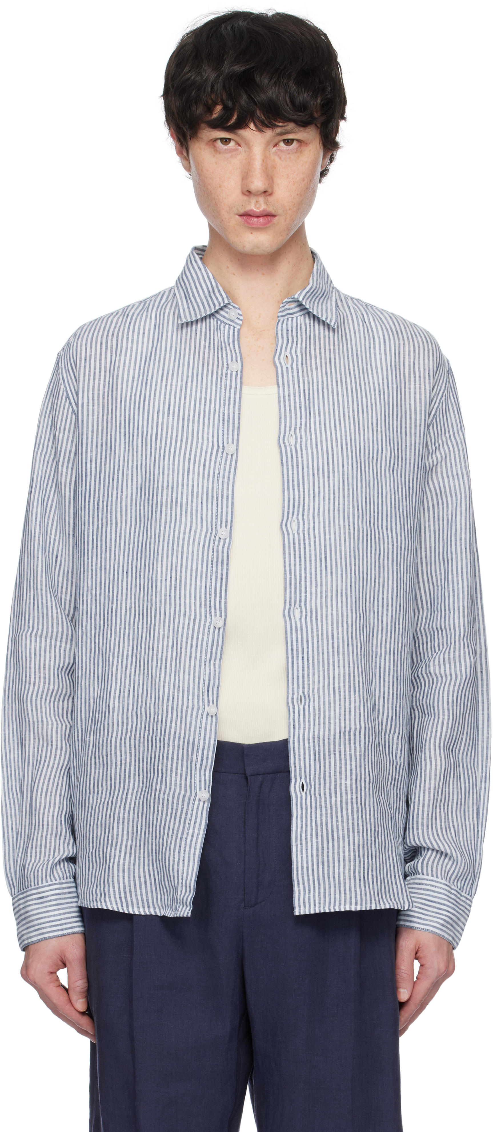 White Linen Shirt