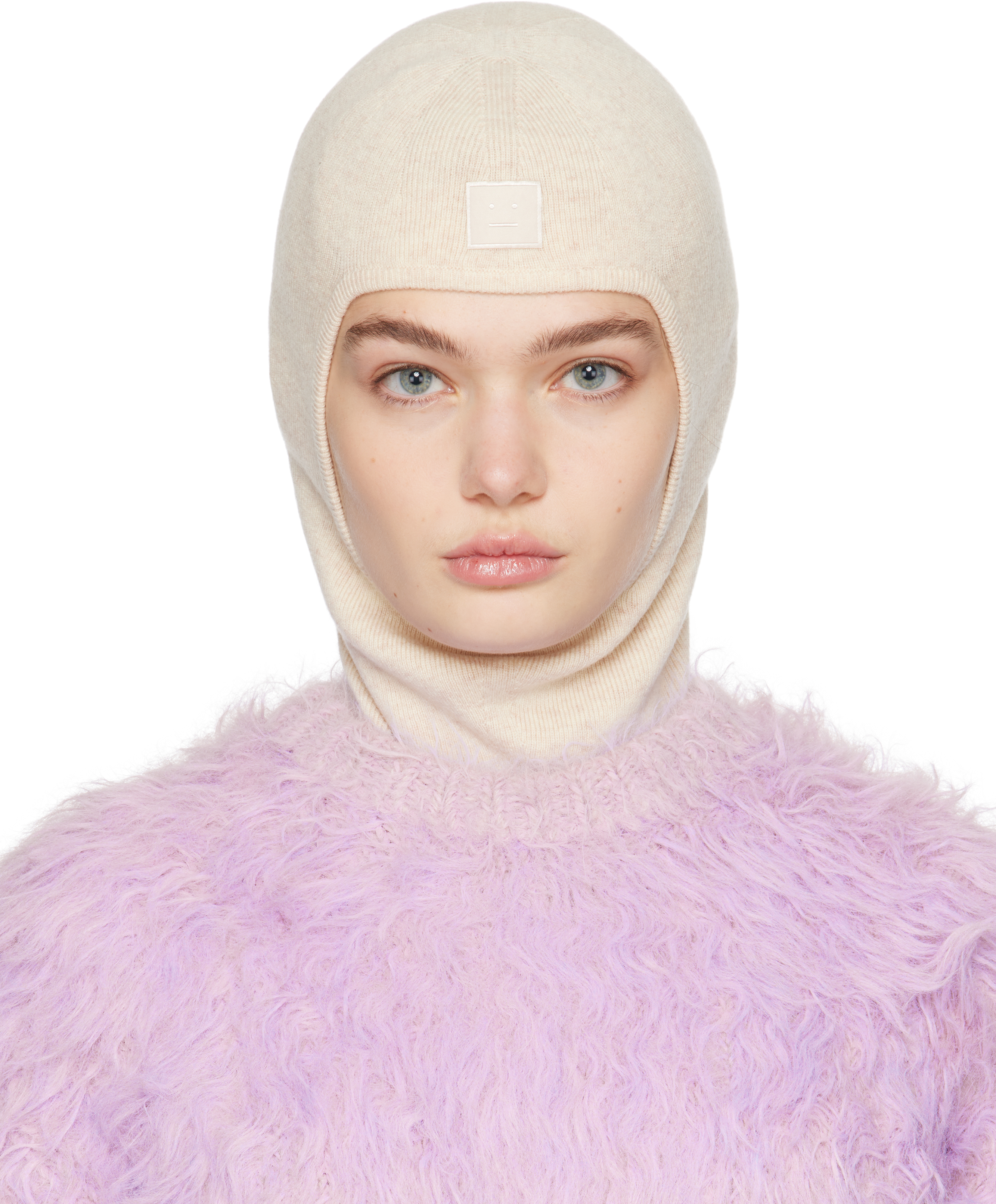 【関税込み】Acne Studios パープル Fluffy リボン ハット Acne Studios Faux Fur Hat Purple | thewebster | REVERSIBLE