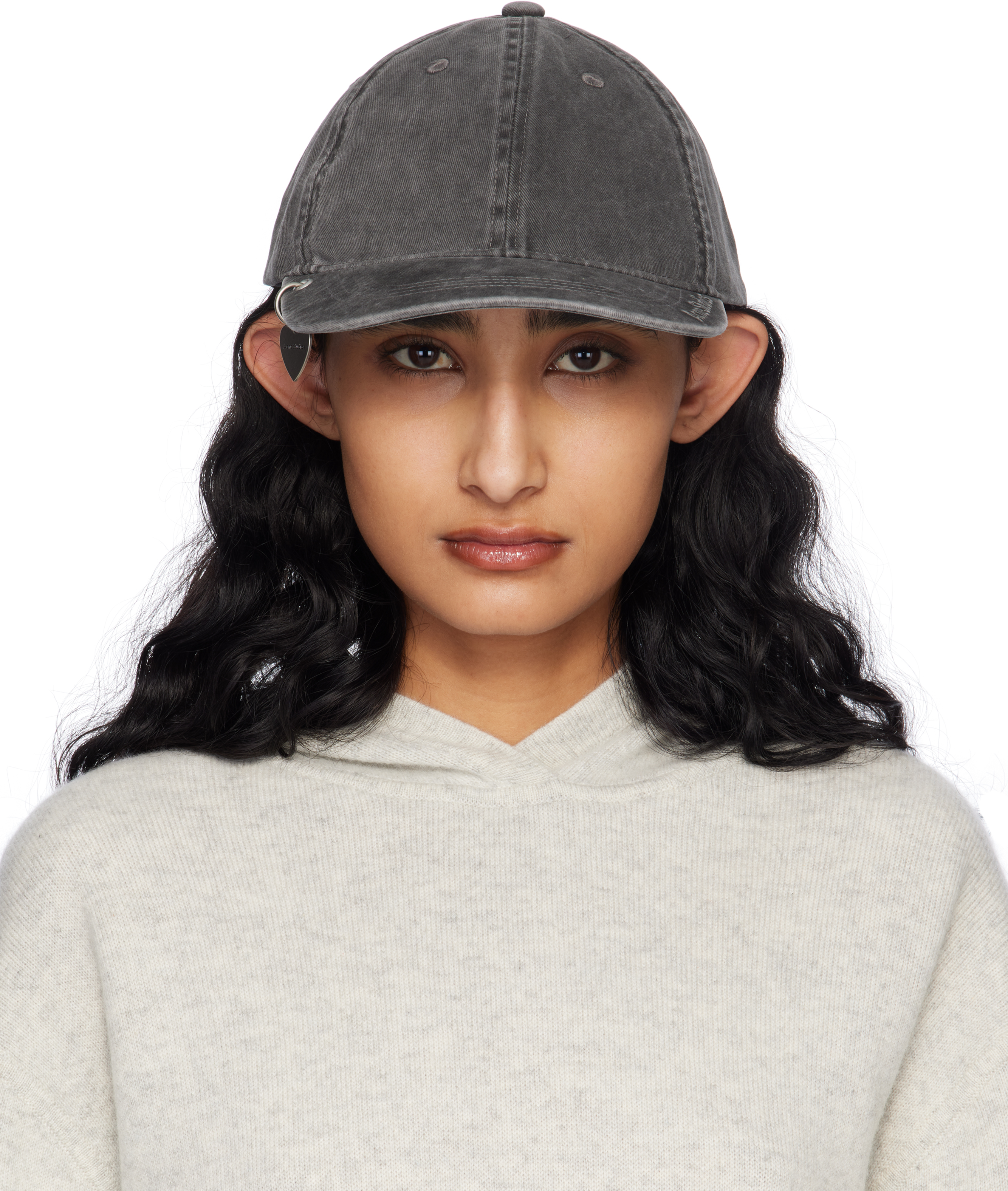 【関税込み】Acne Studios ブラック Pendant ツイル キャップ Acne Studiosのブラック Pendant ツイル キャップがセール中