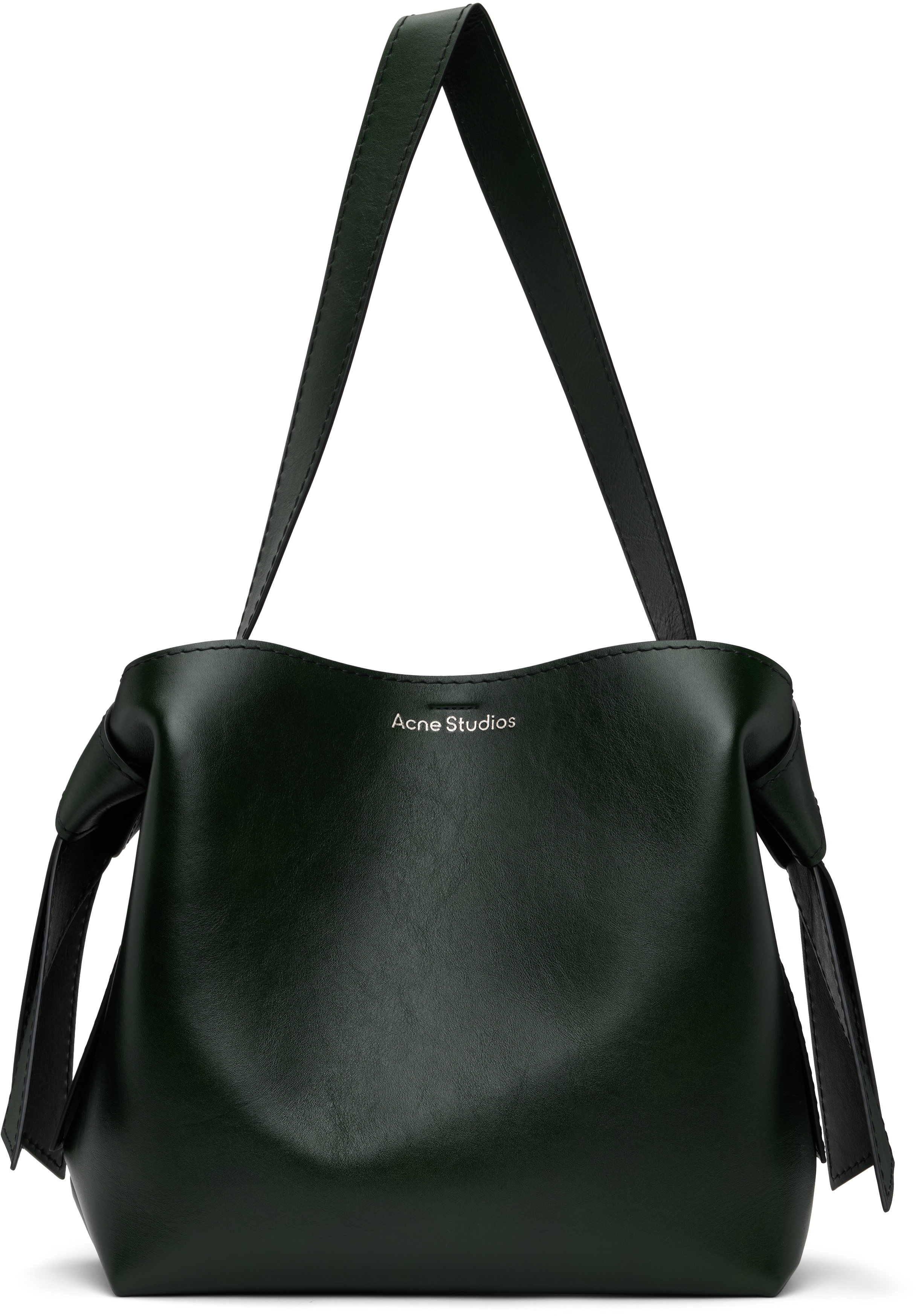 Green Musubi Midi Shoulder Bag