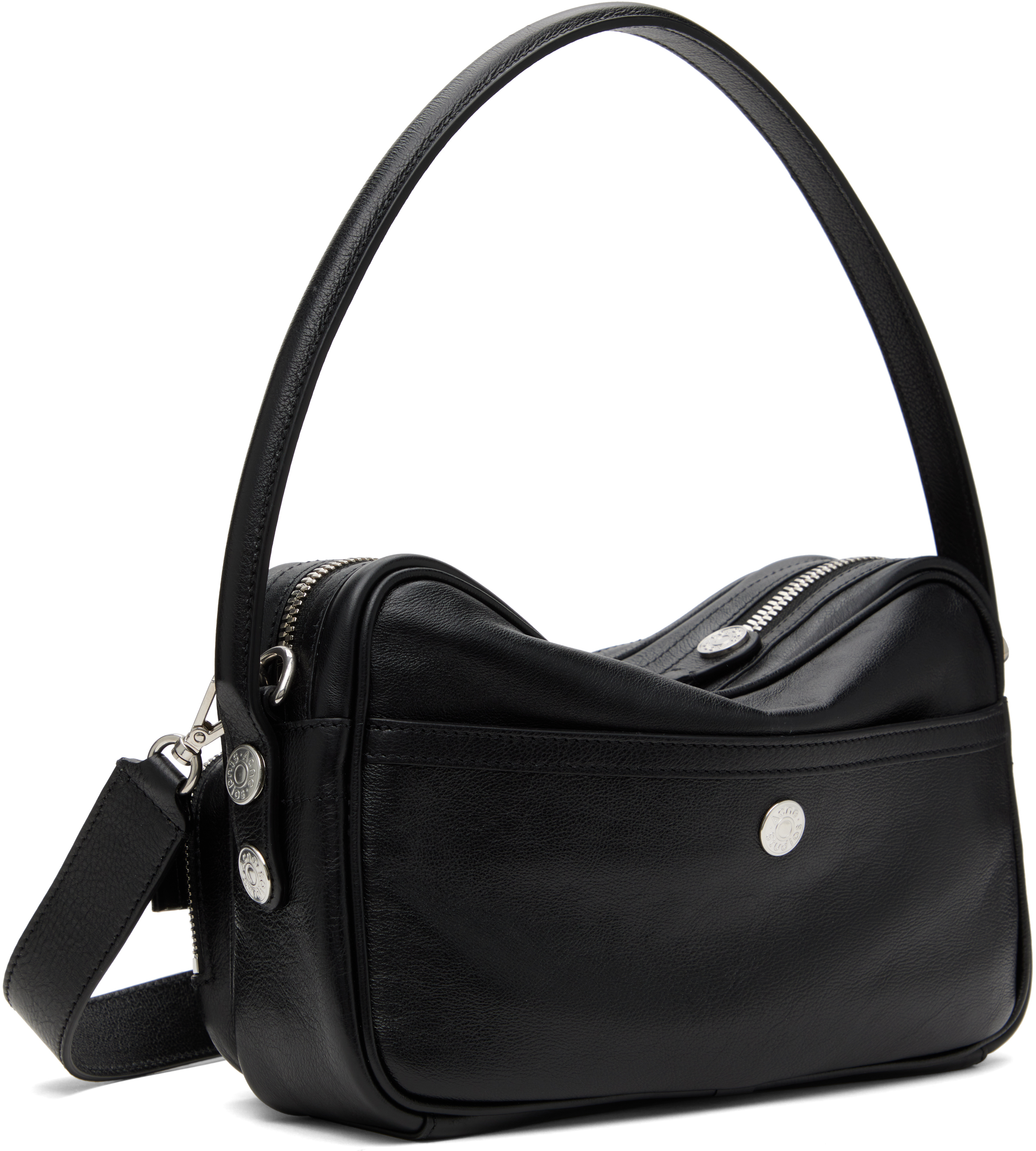 ACNE STUDIOS BLACK CAMERO PARTY SHOULDER BAG