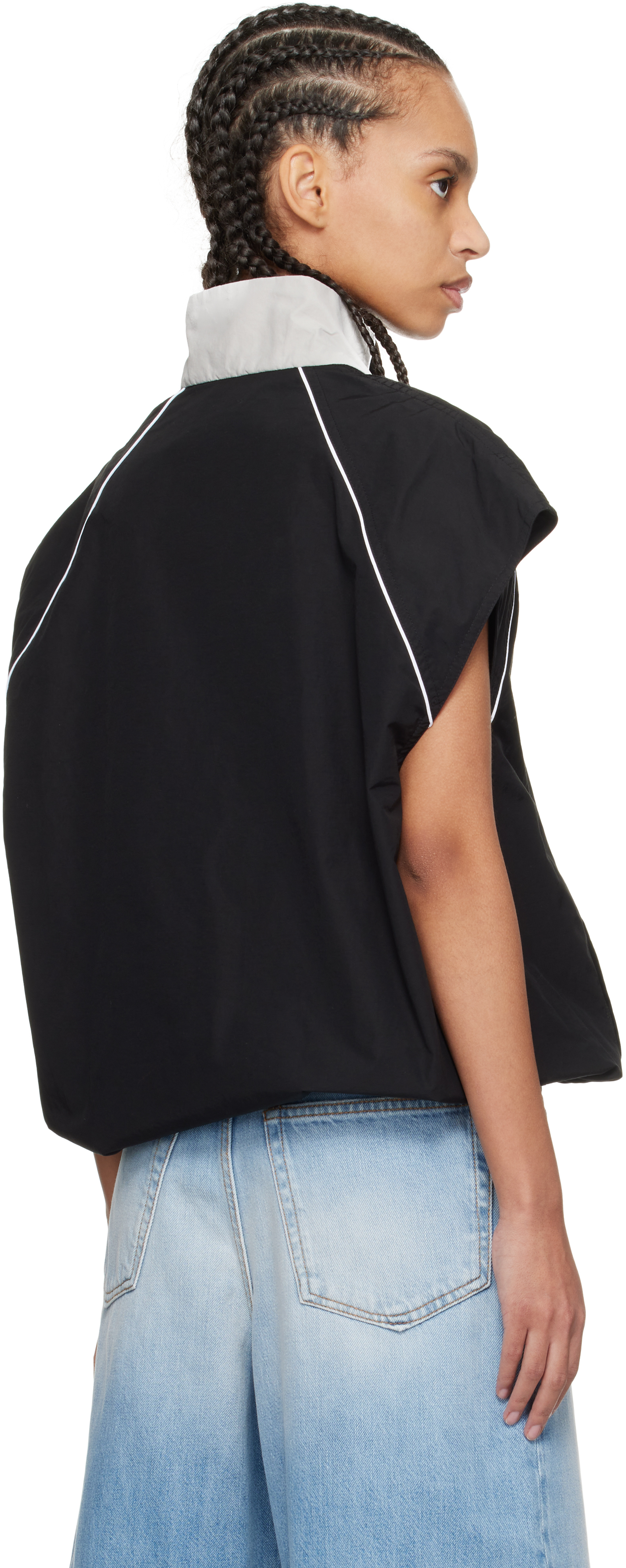 Acne Studios Black 'gillet' Vest In 900 Black