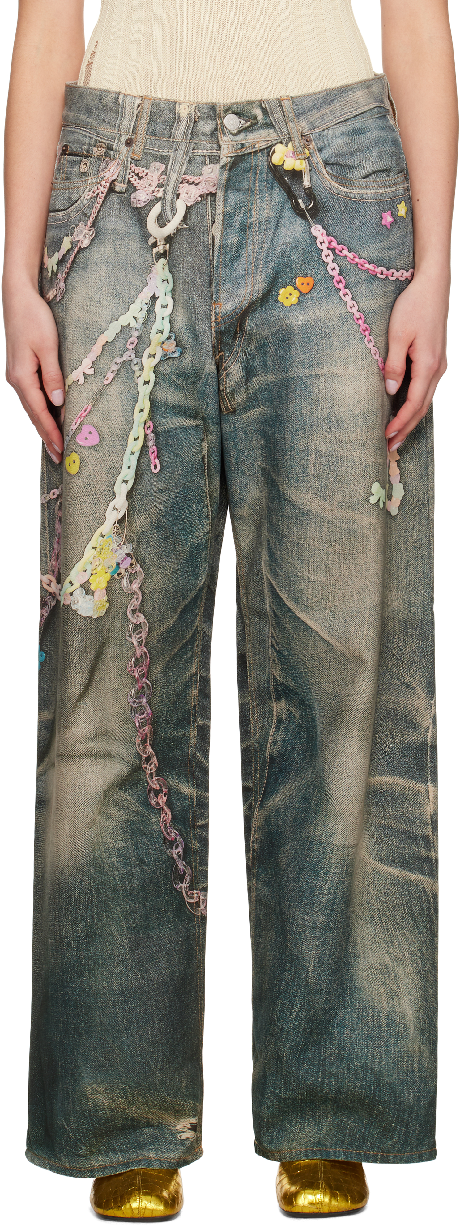 Blue Baggy Fit 1981F Jeans