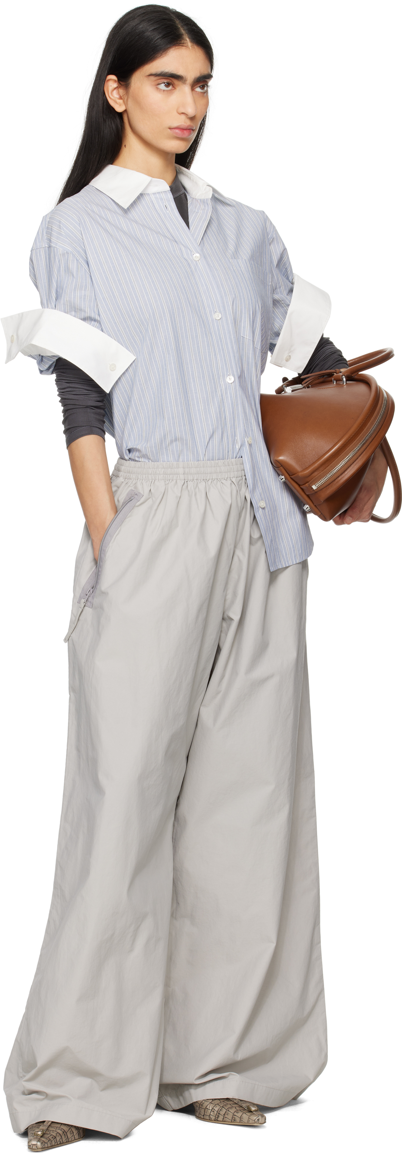 Acne Studios Gray Relaxed Fit Lounge Pants In 902 Grey