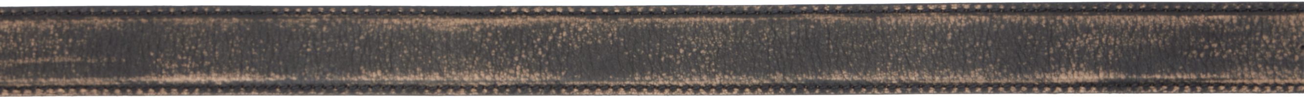 Acne Studios Brown Engraved Logo Leather Belt In Aip Dark Brown/beige