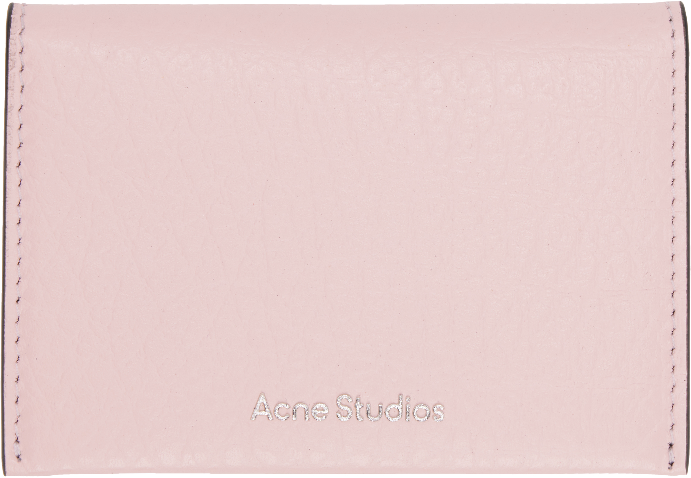【関税込み】Acne Studios ピンク レザー カードケース Acne Studiosのピンク レザー 二つ折りカードケースがセール中