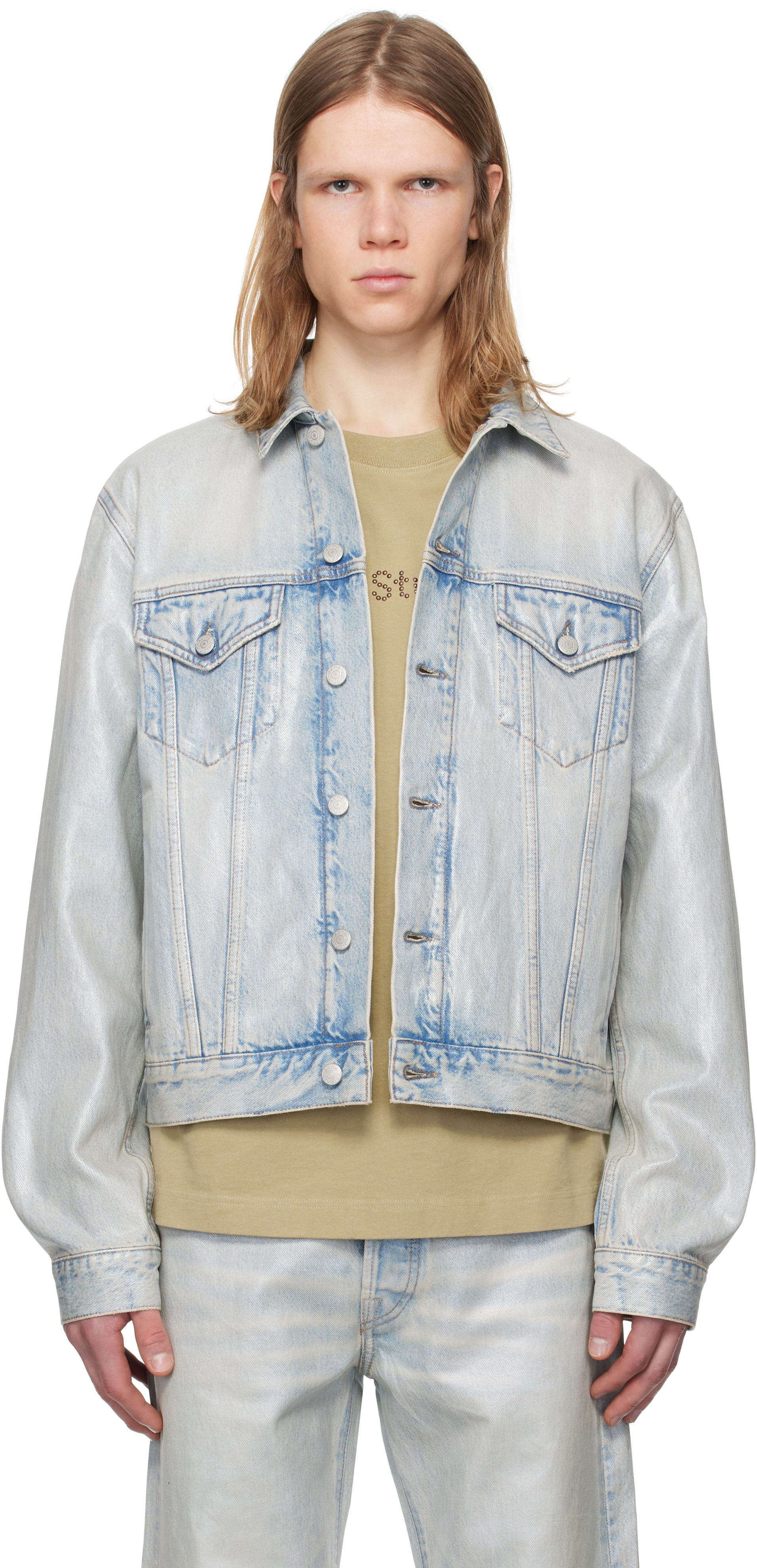 Acne Studios メンズ デニムジャケット | SSENSE 日本 Acne Studios メンズ デニムジャケット | SSENSE 日本